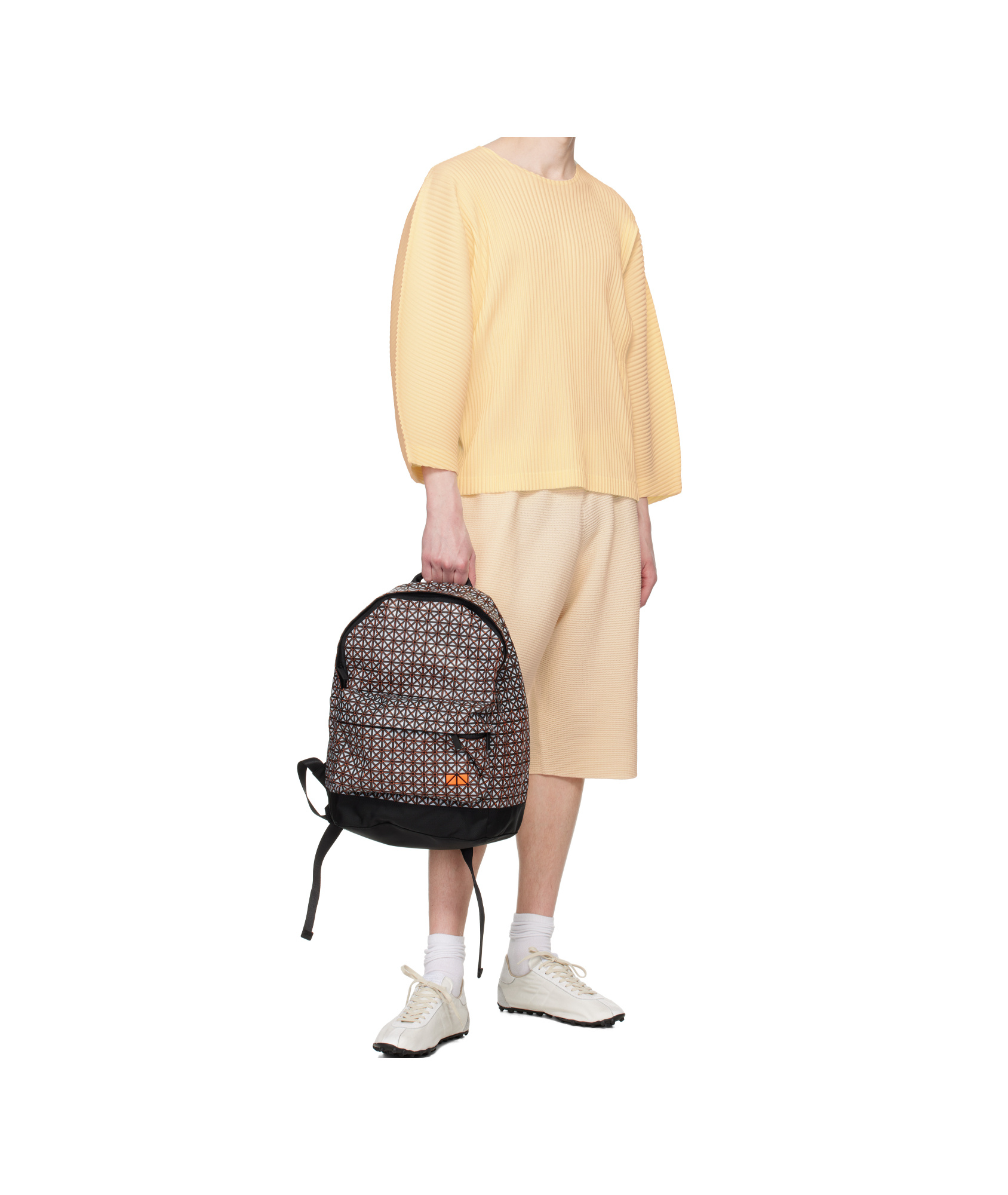 Bao Bao Issey Miyake Rough Backpack