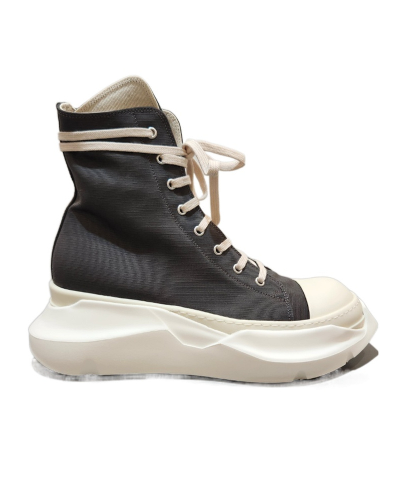 Rick Owens Drkshdw Tie High-top Sneakers In Black