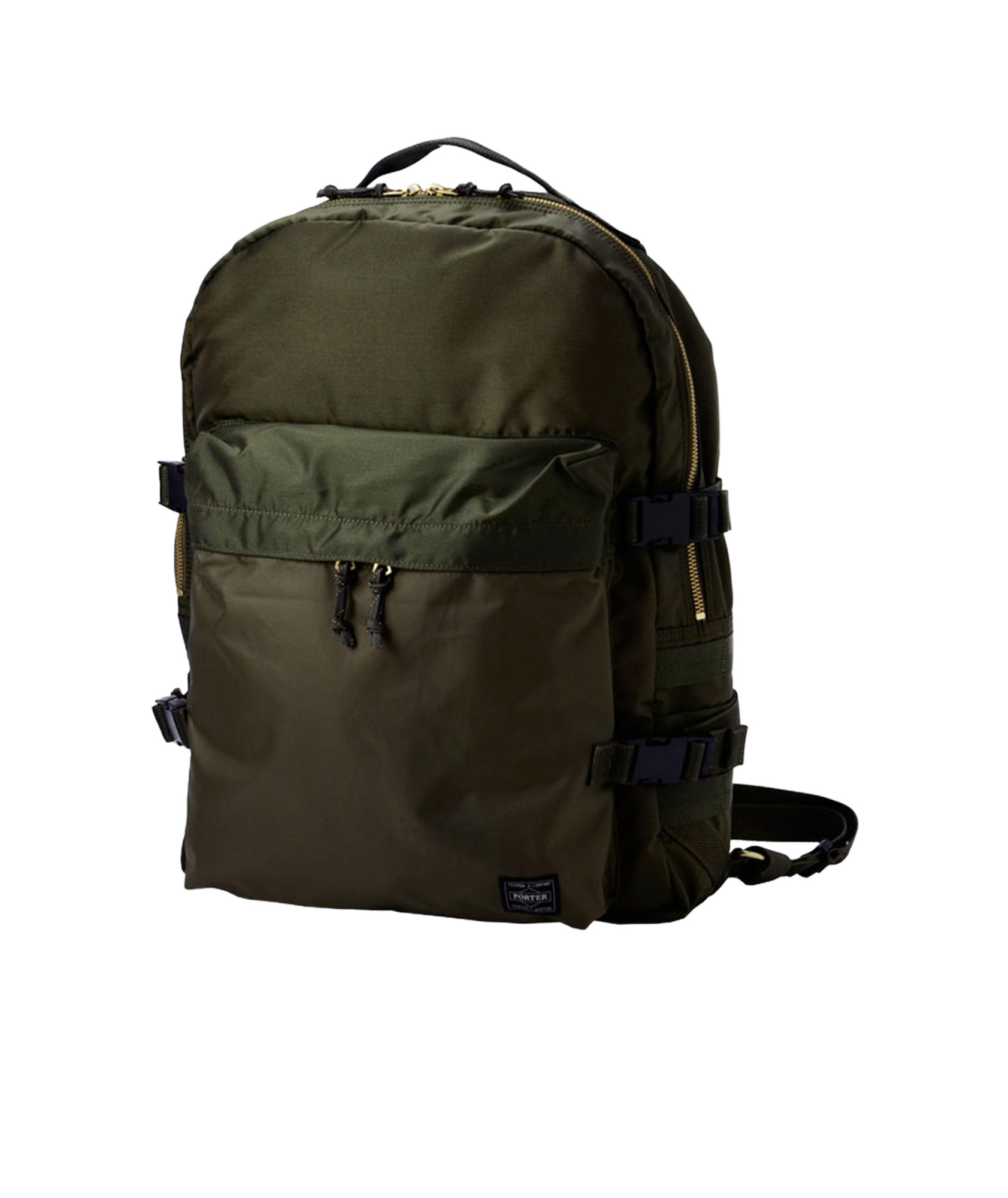 Porter-yoshida & Co Zipper Backpack In Black