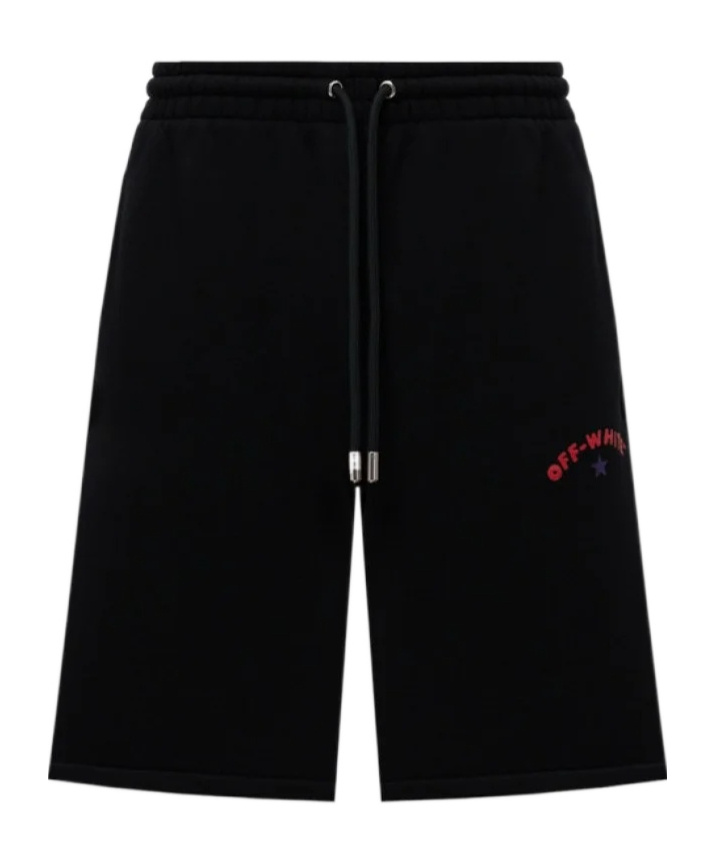 Off-white Drawstring Shorts In Black