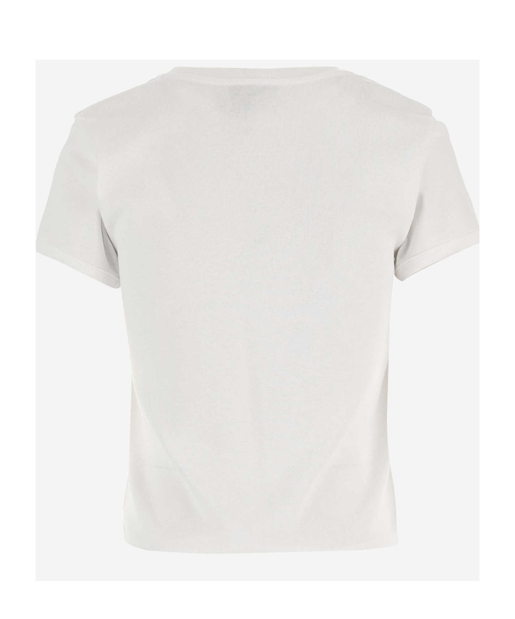 Coperni T-shirt Col Rond En Coton In White