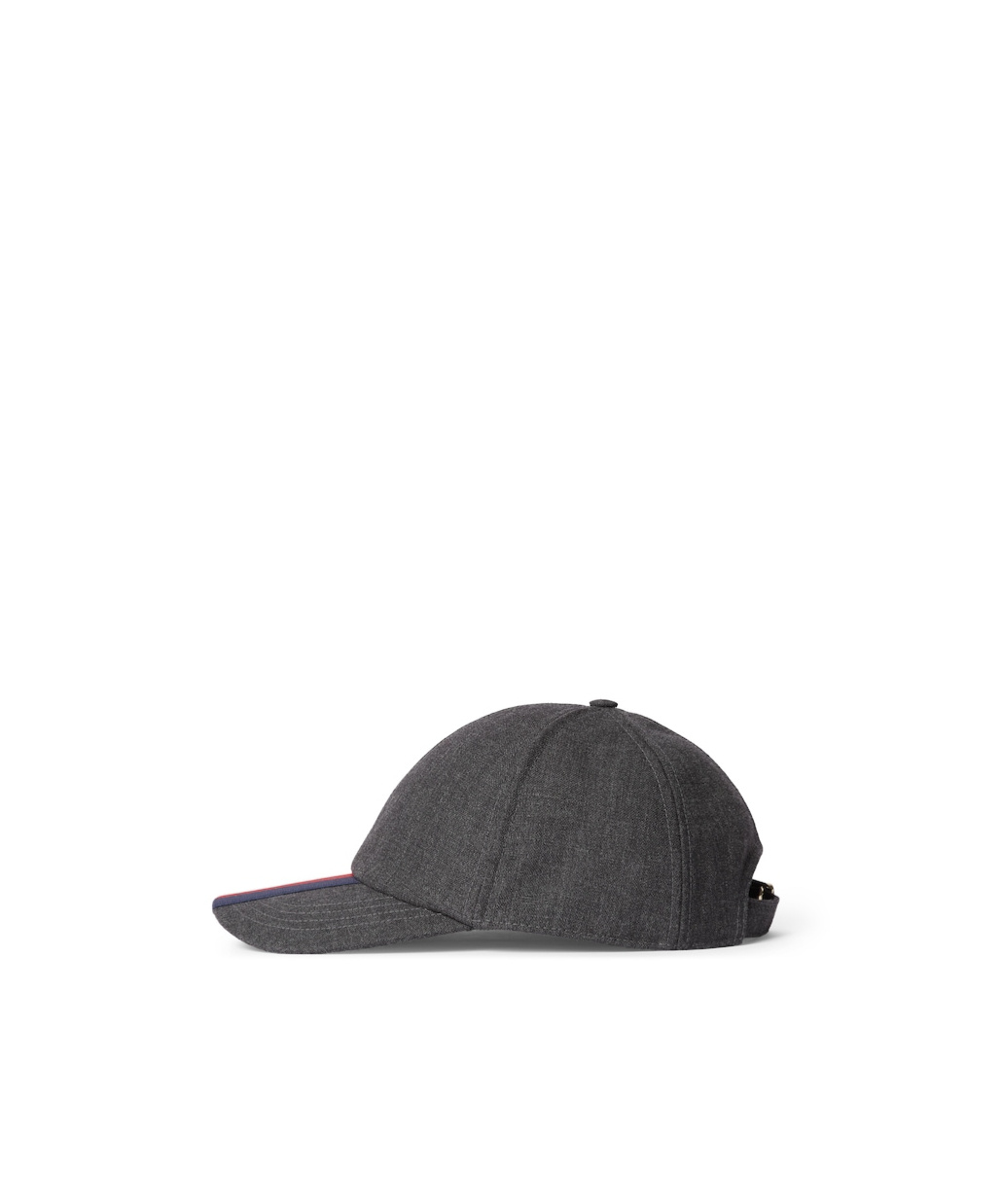 Gucci Canvas Baseball Hat With Web In Black
