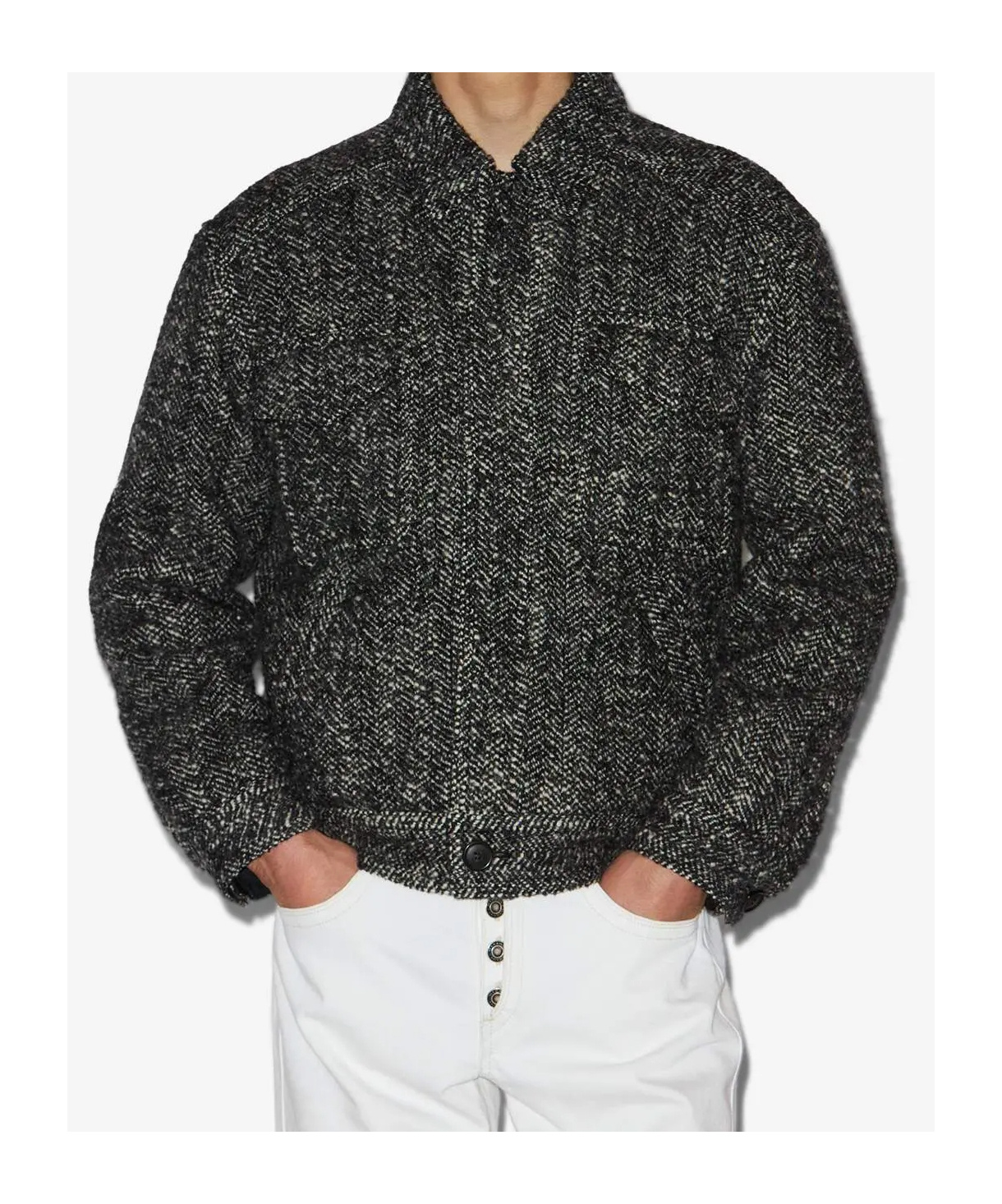 Isabel Marant Jacke Folco In Gray