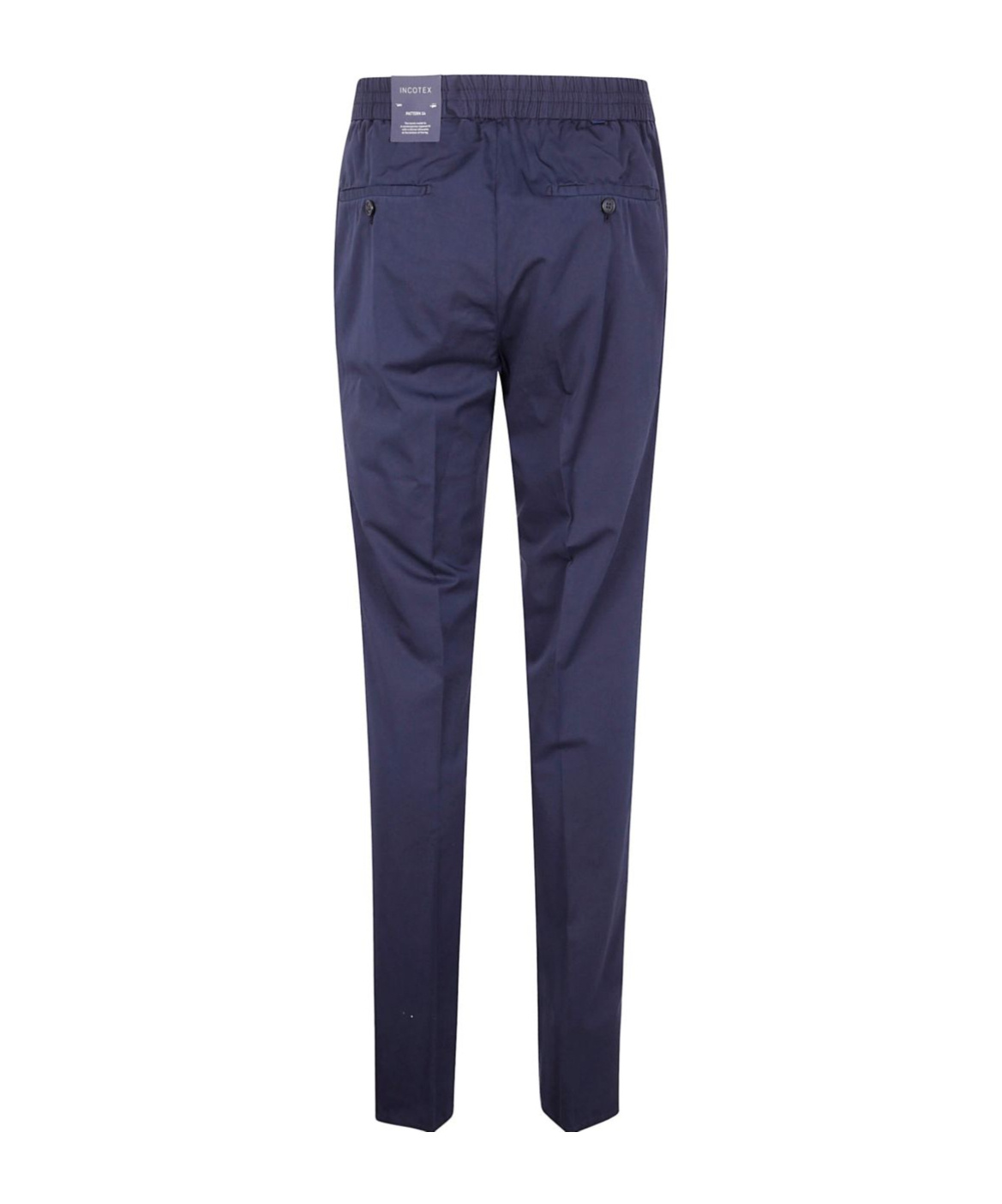 Incotex Drawstring Casual Pants In Black