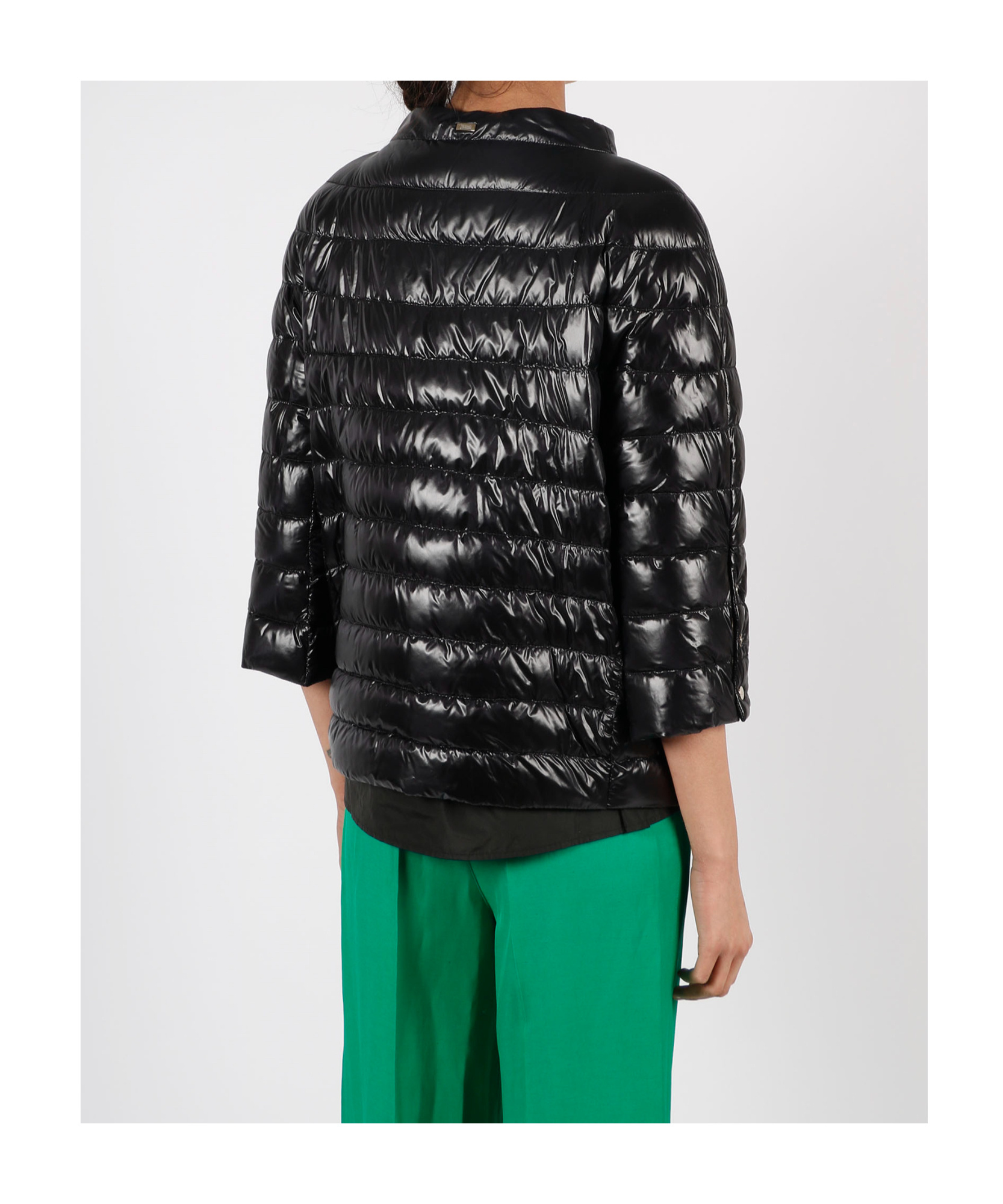 Herno Padded Coat In Black