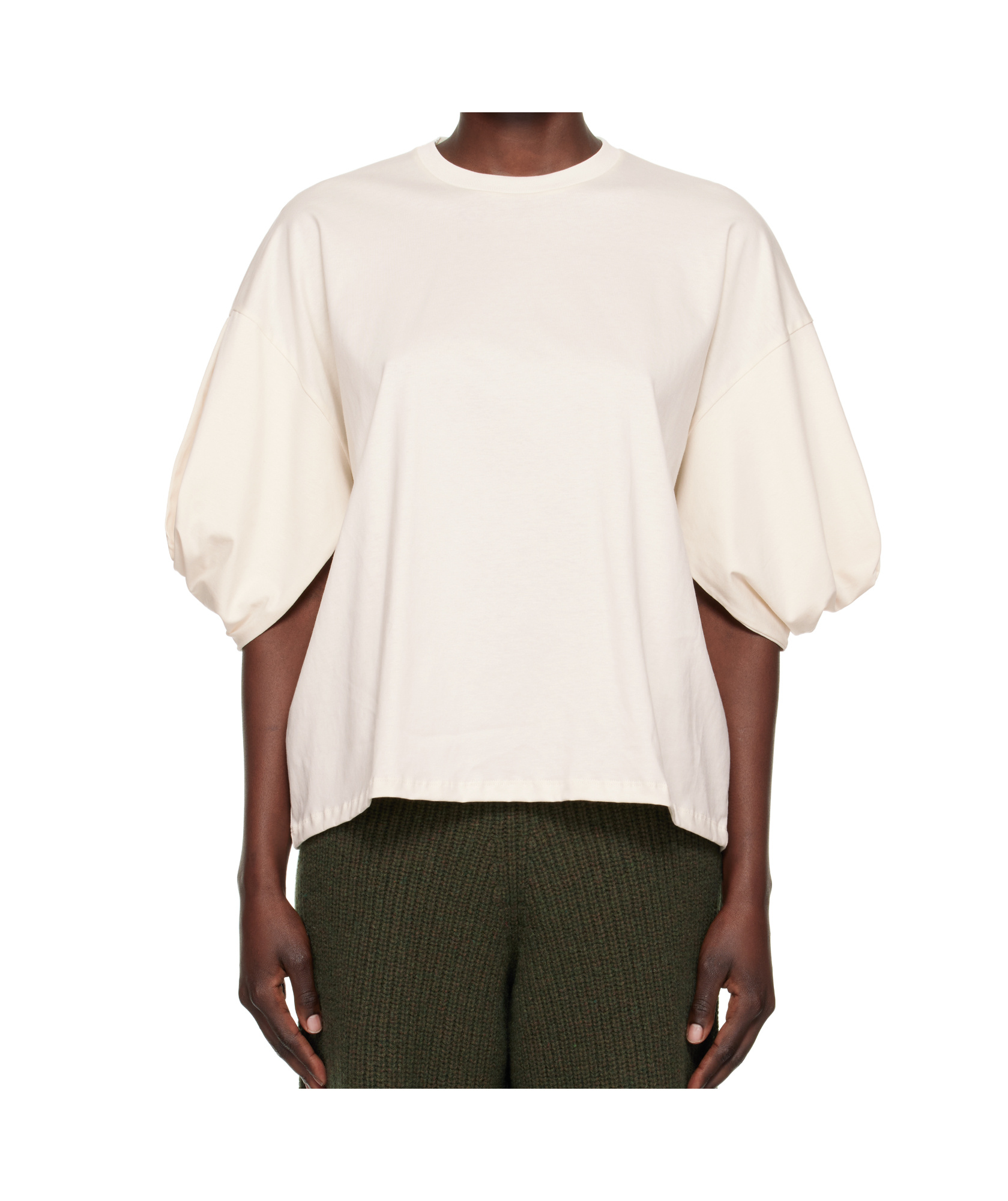 Baserange Off-white Harbour T-shirt In White