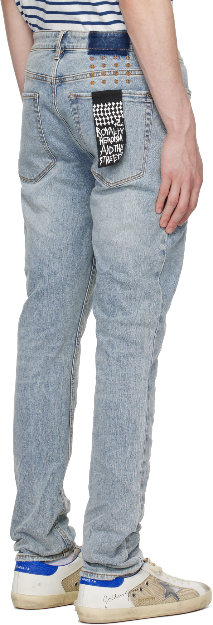 Shop Ksubi Van Winkle Jeans In Blue