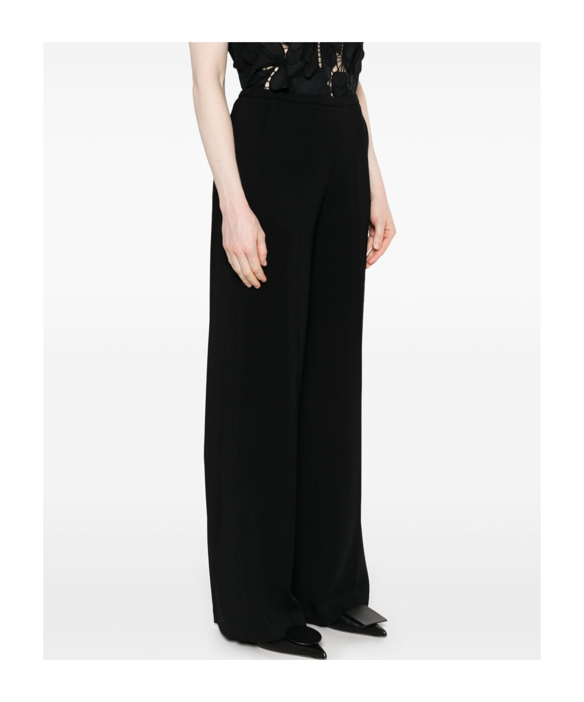 Shop Forte Forte Trousers Black