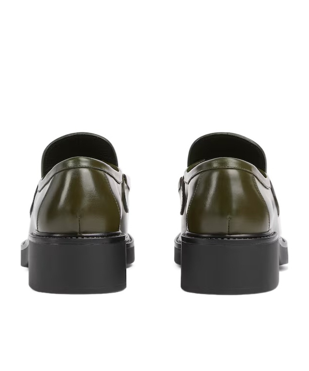 Gucci Women's Loafer With Horsebit In Green