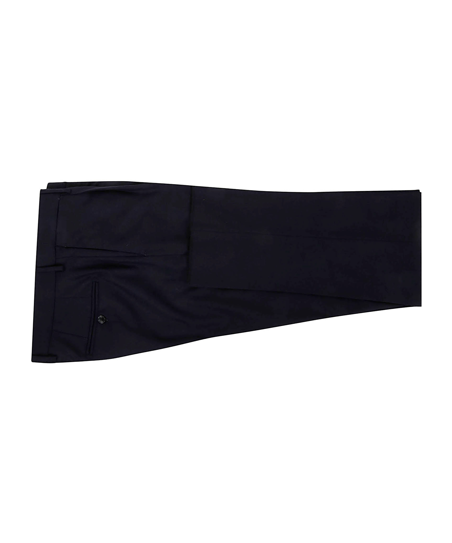 Tagliatore Three-piece Suit In High-quality Blue Fabric In Black