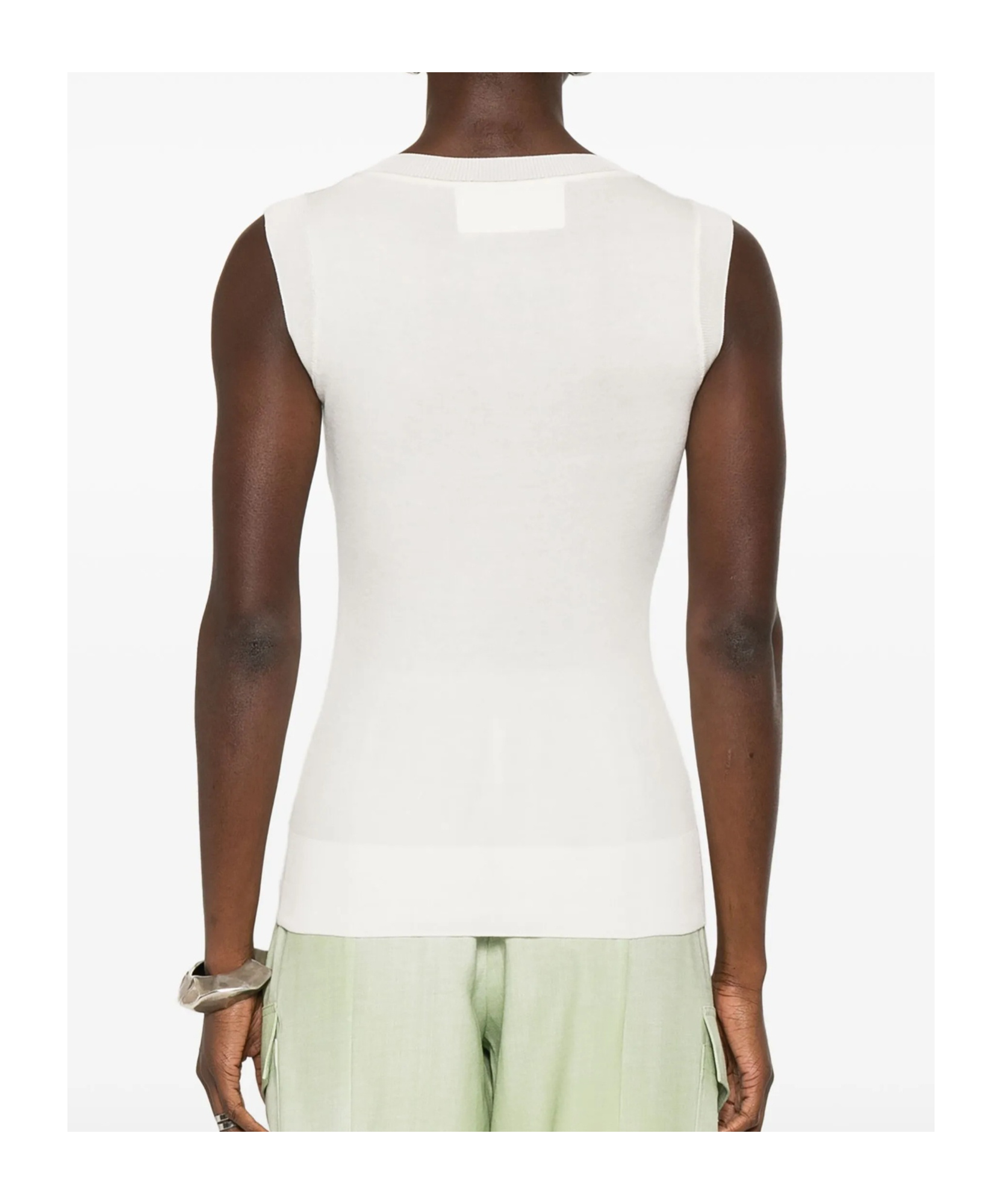 Ermanno Scervino Corded-lace Top In White