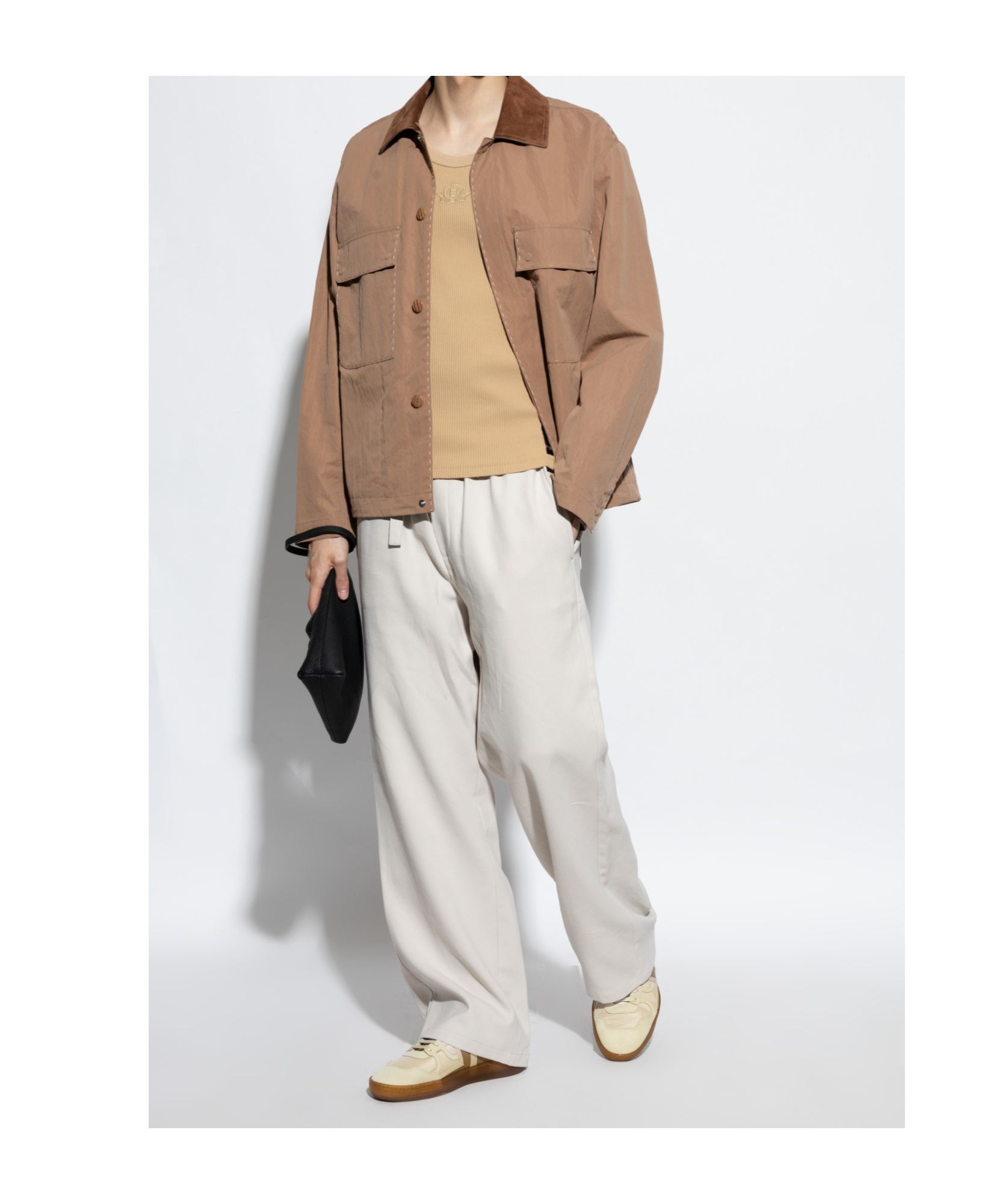 Lanvin Clay Mesh Sneakers In White
