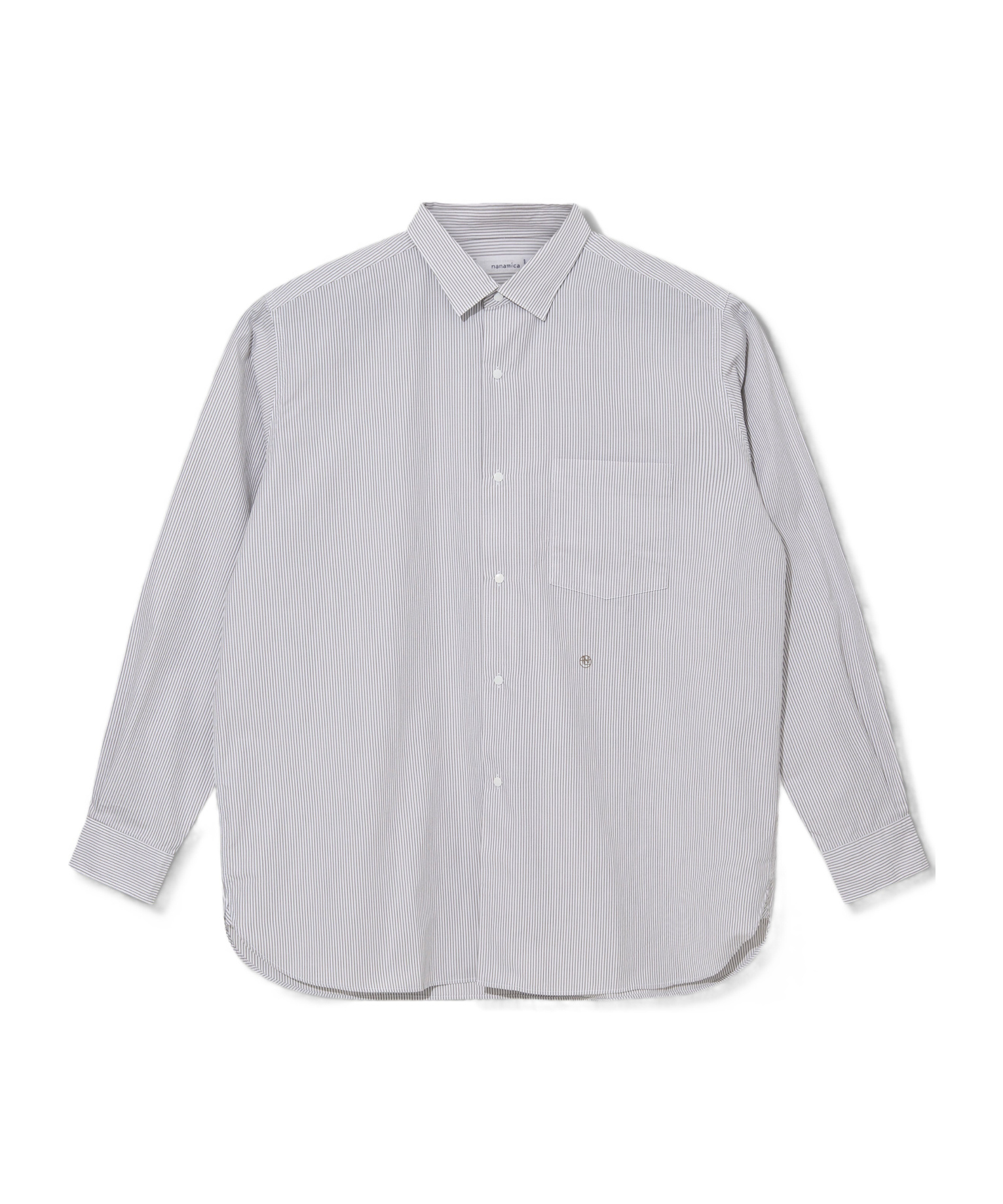 Nanamica Long Sleeve Shirt In White
