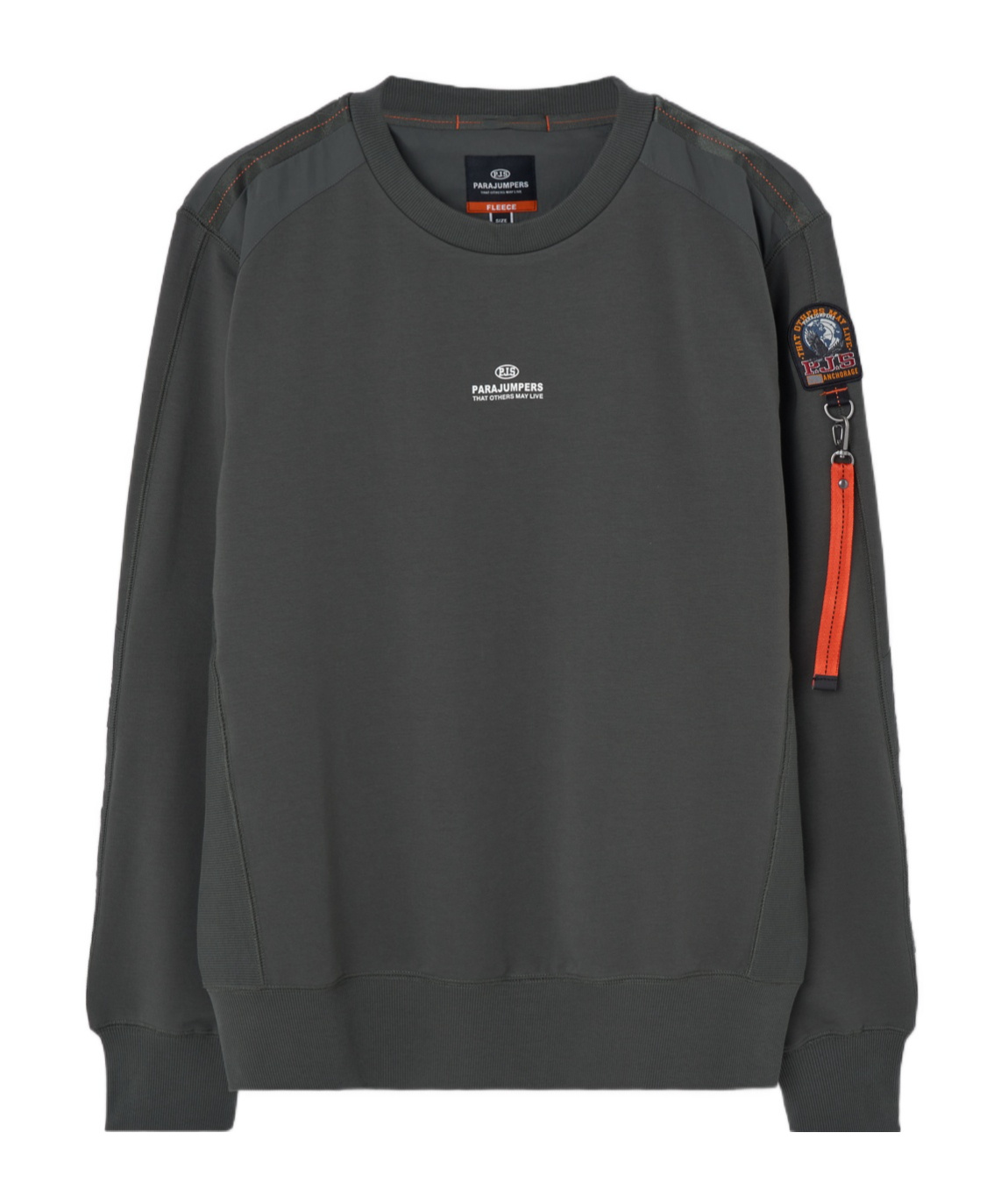 Parajumpers Sabre Basic Sweatshirt In Gray