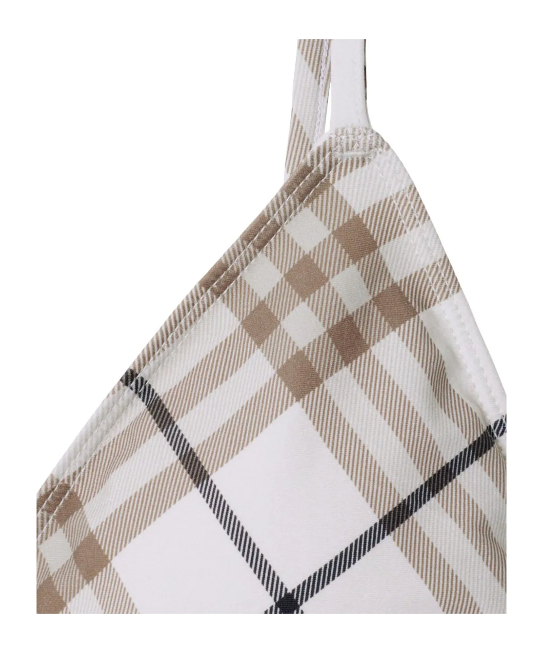 Burberry Haut De Maillot De Bain In Gray