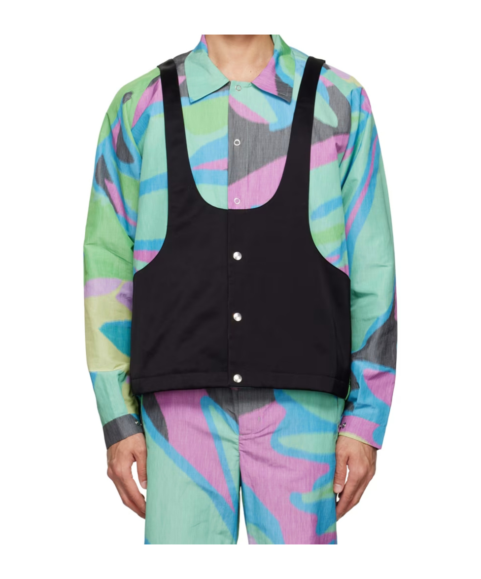 Kiko Kostadinov Multicolor Elio Jacket In Multi