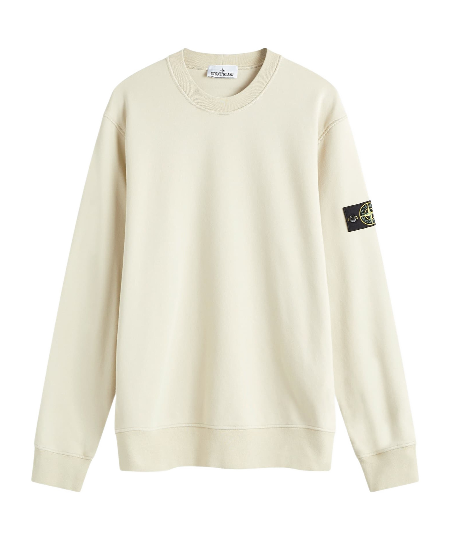 Stone Island Crewneck Sweatshirt In White