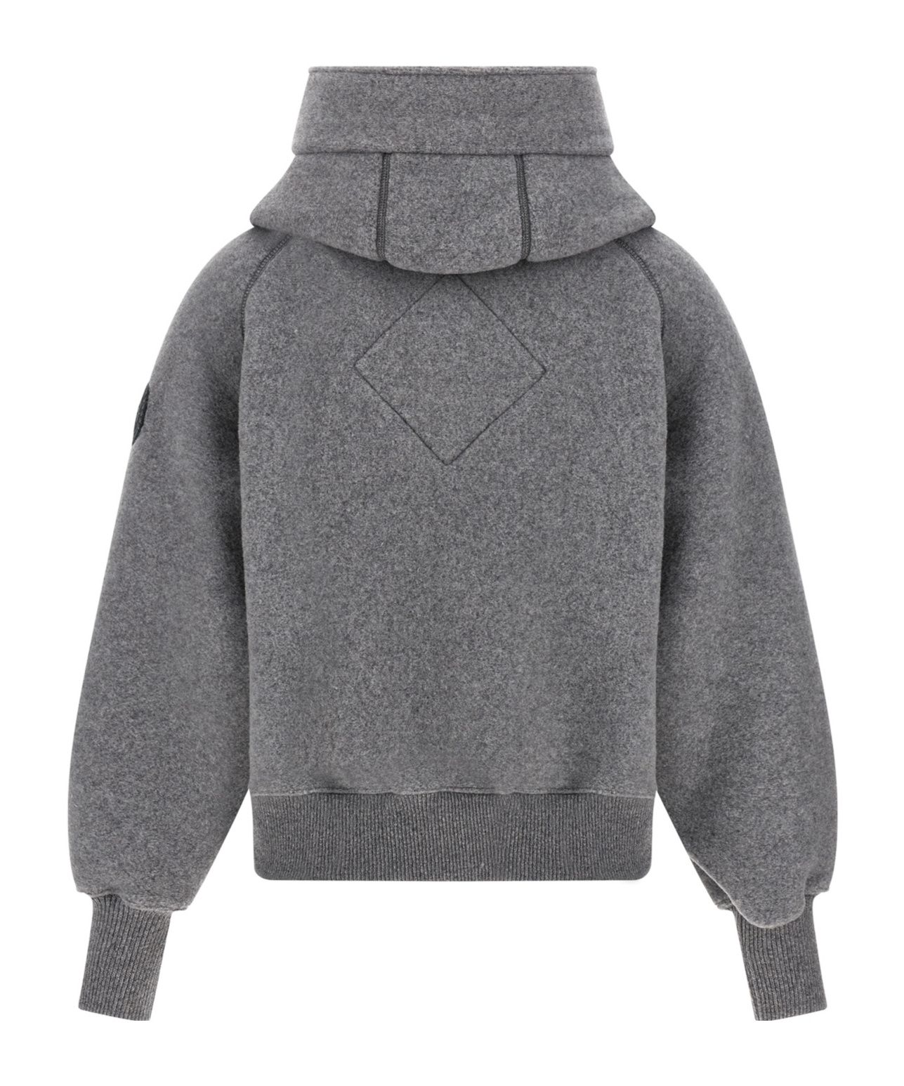 Canada Goose Chilliwack Fleece Wool-blend Bomber Jacket In Gray