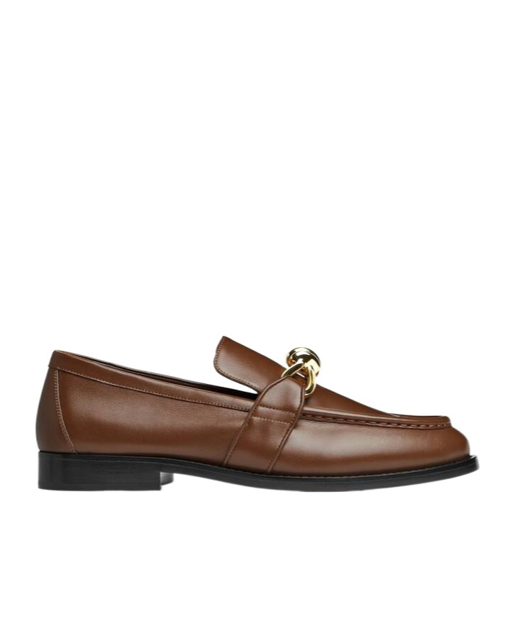 Bottega Veneta Astaire Loafer In Brown