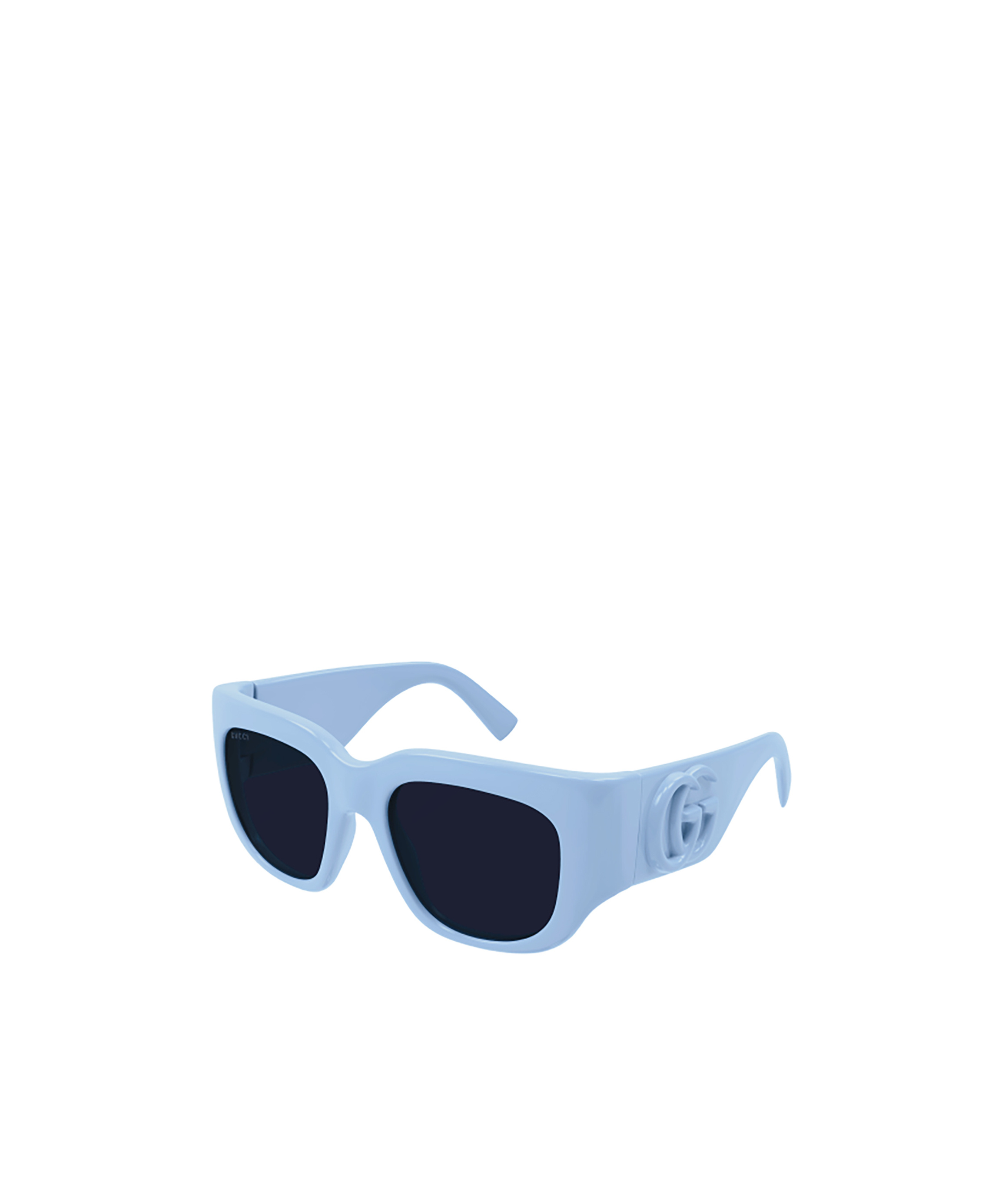 Gucci Eyewear Rectangular Frame Sunglasses In Black