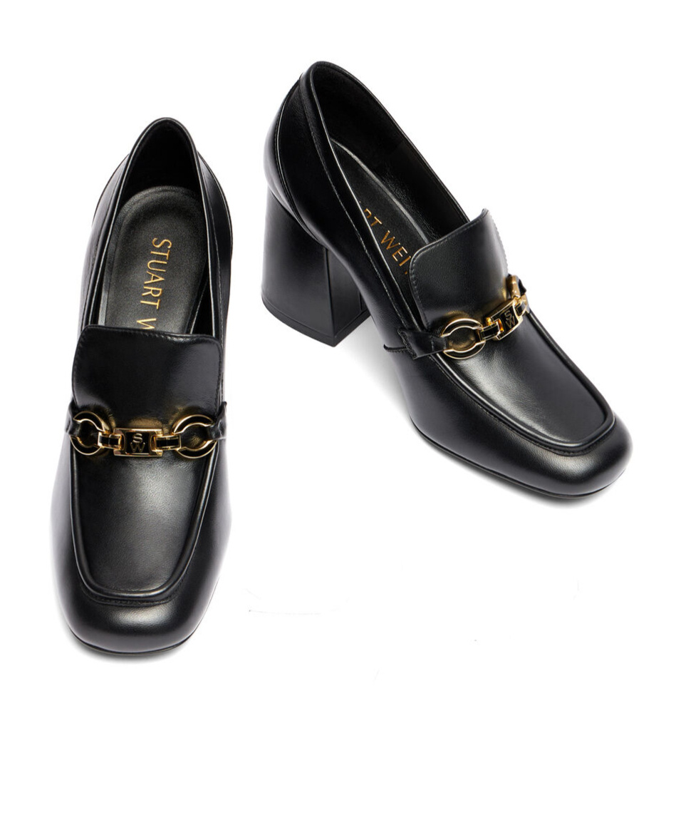 Stuart Weitzman Sw Signature 85mm Pumps In Black