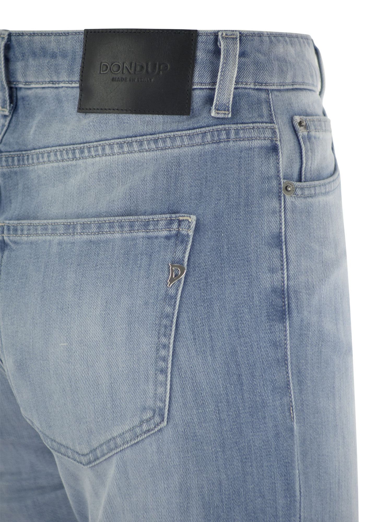 Dondup Cindy - Regular Stretch Denim Jeans In Gray