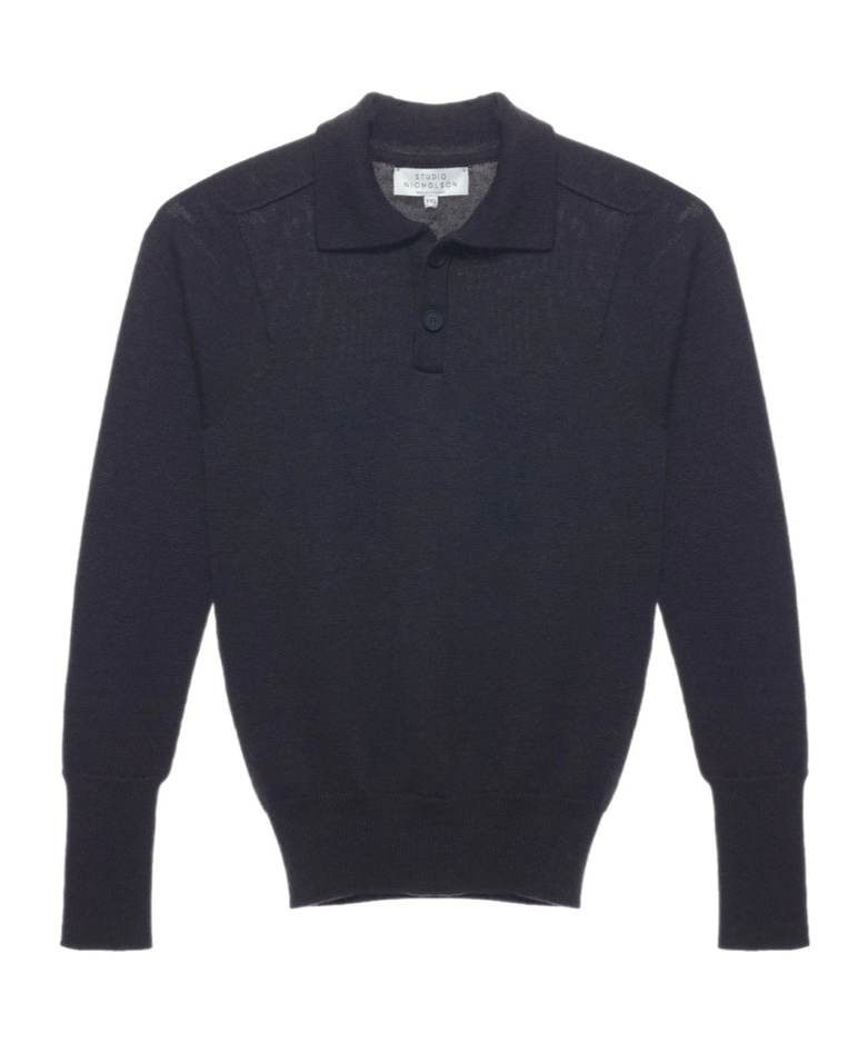 Studio Nicholson Wool Sweaters In Blue
