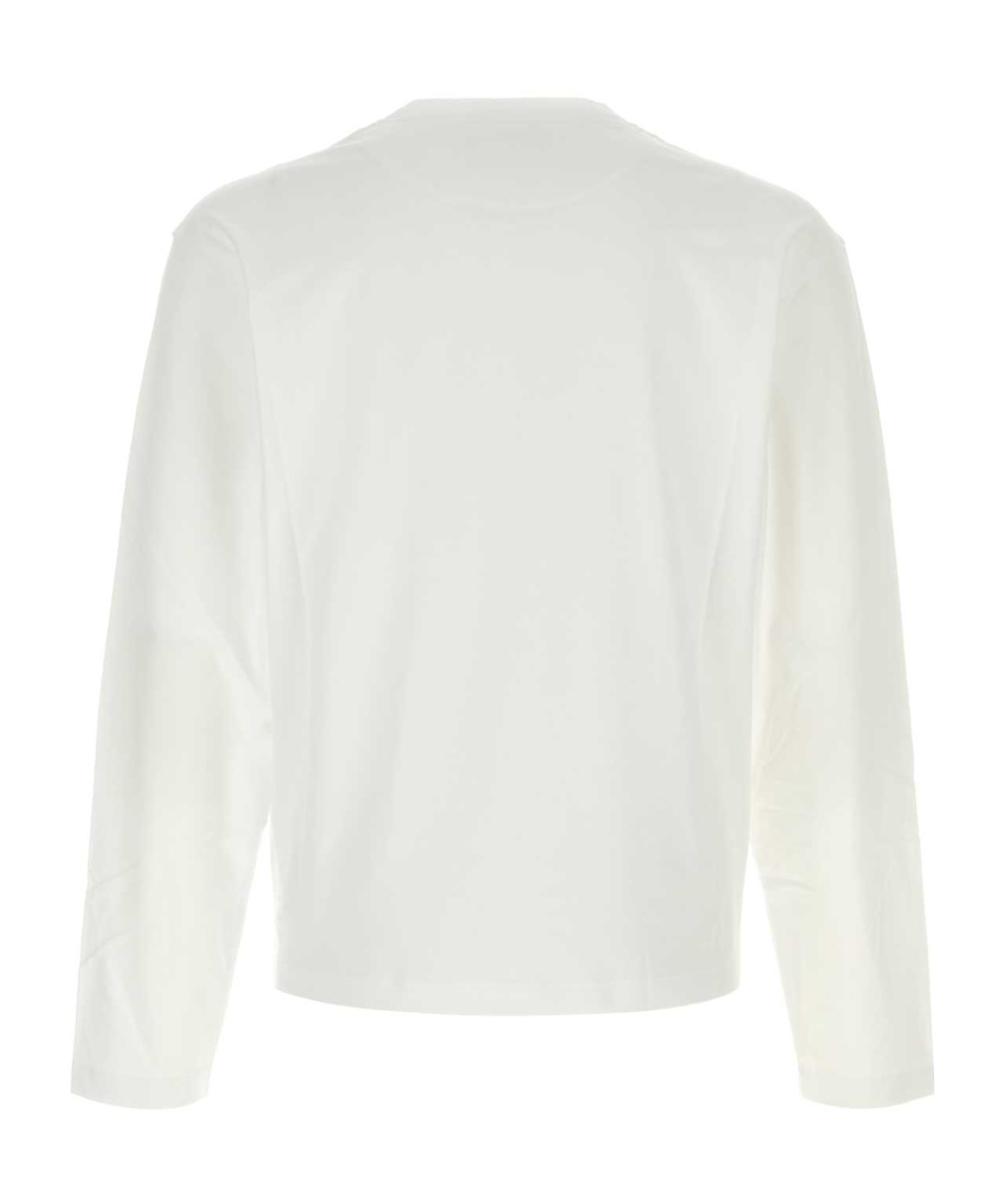 Prada Long-sleeved T-shirt In White