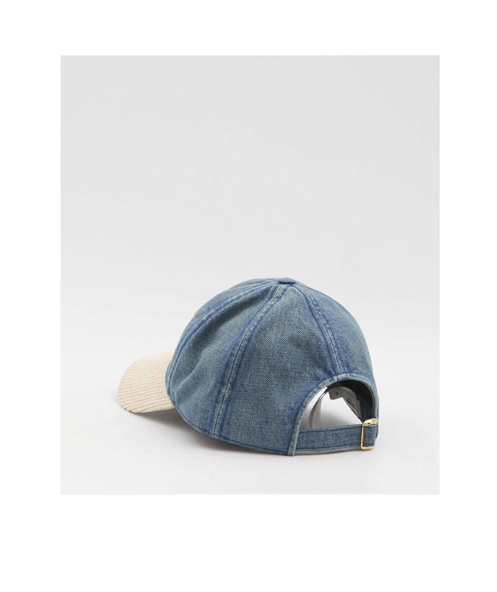 Celine Logo Hat In Blue