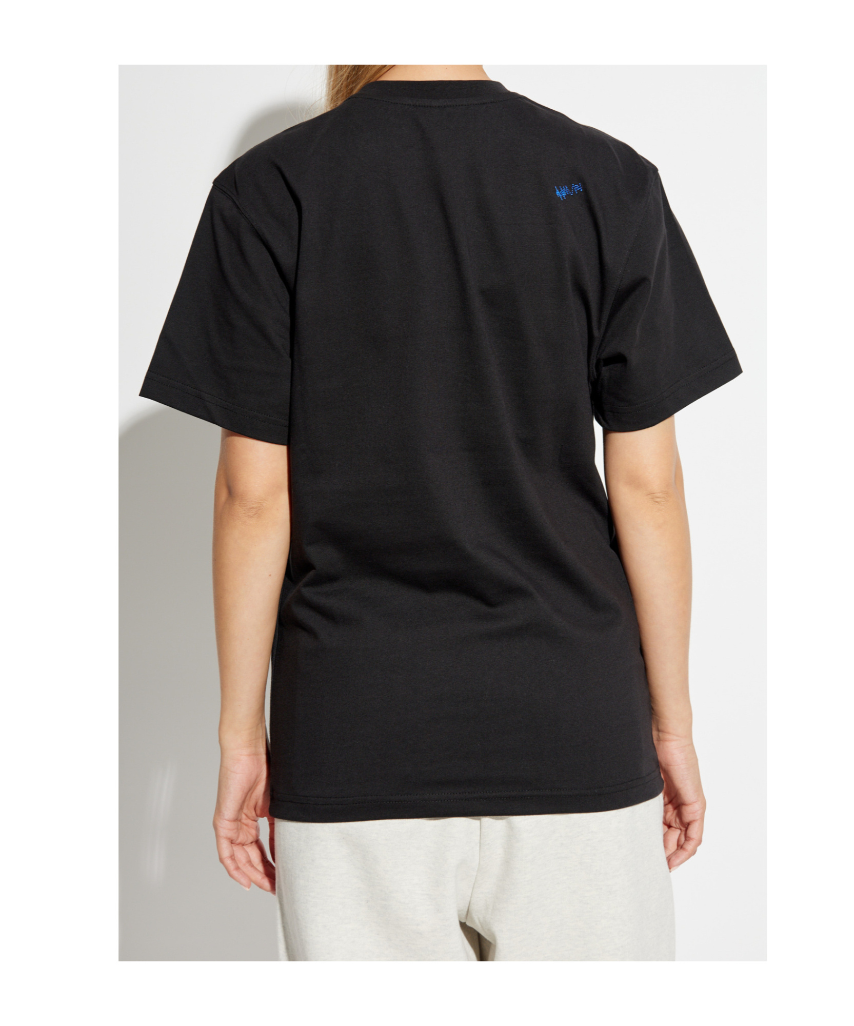 Ader Error Black T Shirts In Black