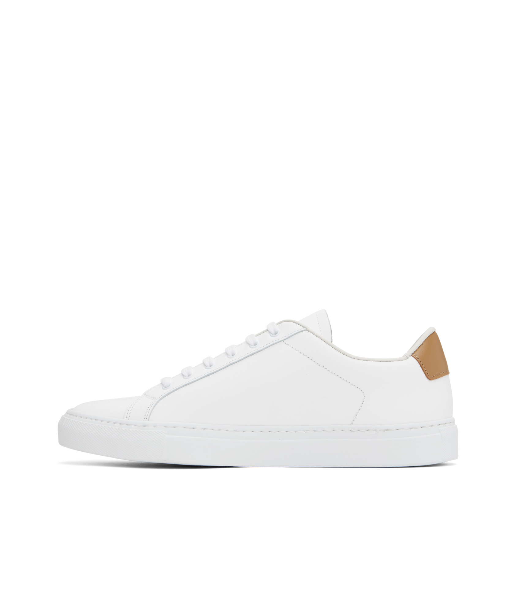 Common Projects White Retro Classic Sneakers In White