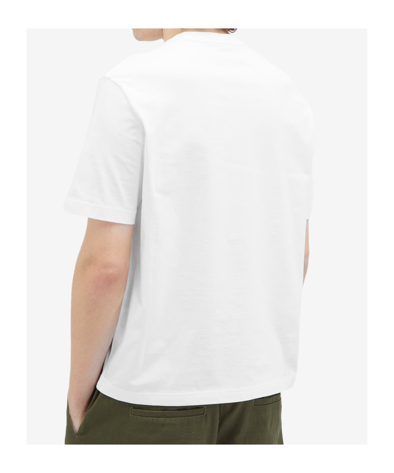 Shop Ps By Paul Smith Craft Zebra T-shirt In White