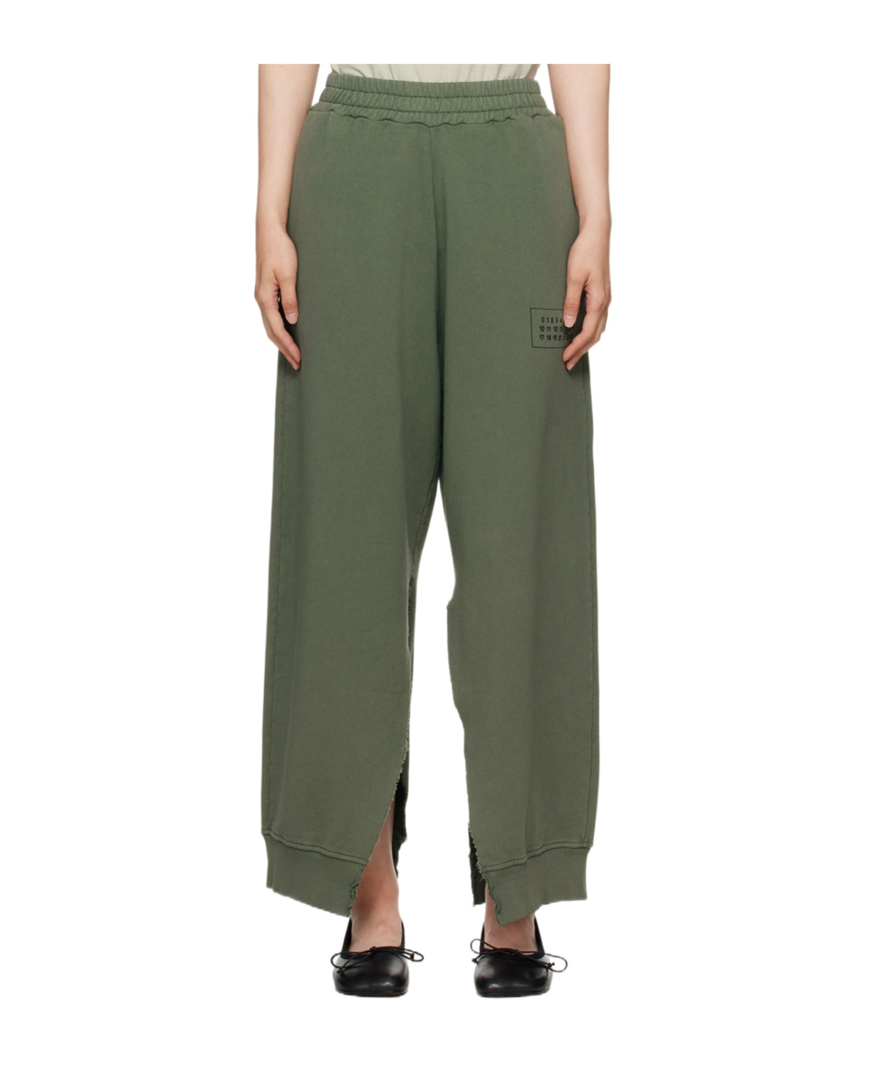 MM6 MAISON MARGIELA LOGO PRINTED SWEATPANTS
