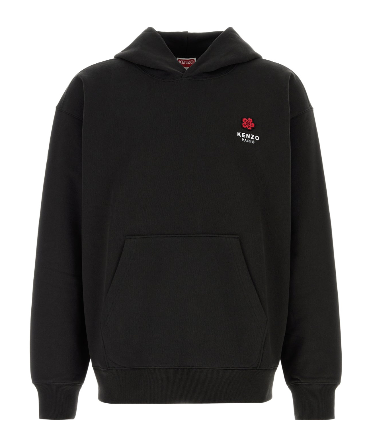 Kenzo Hoodie Boke Flower In Black