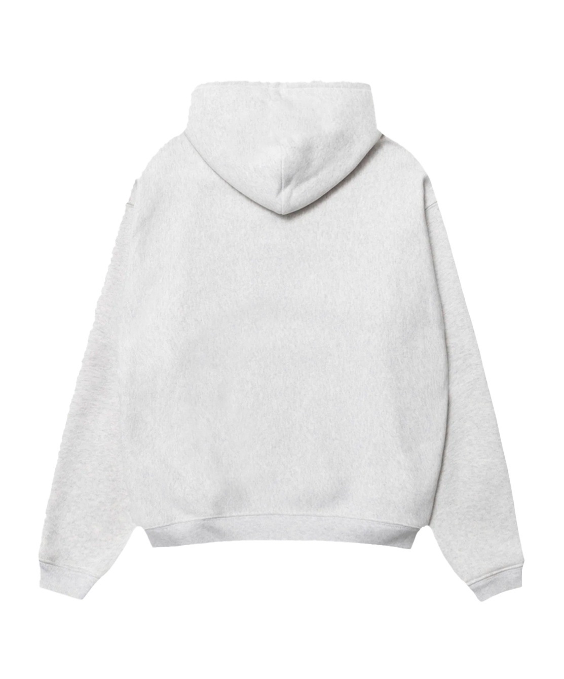 Stussy Stu Relaxed Hoodie In Grey
