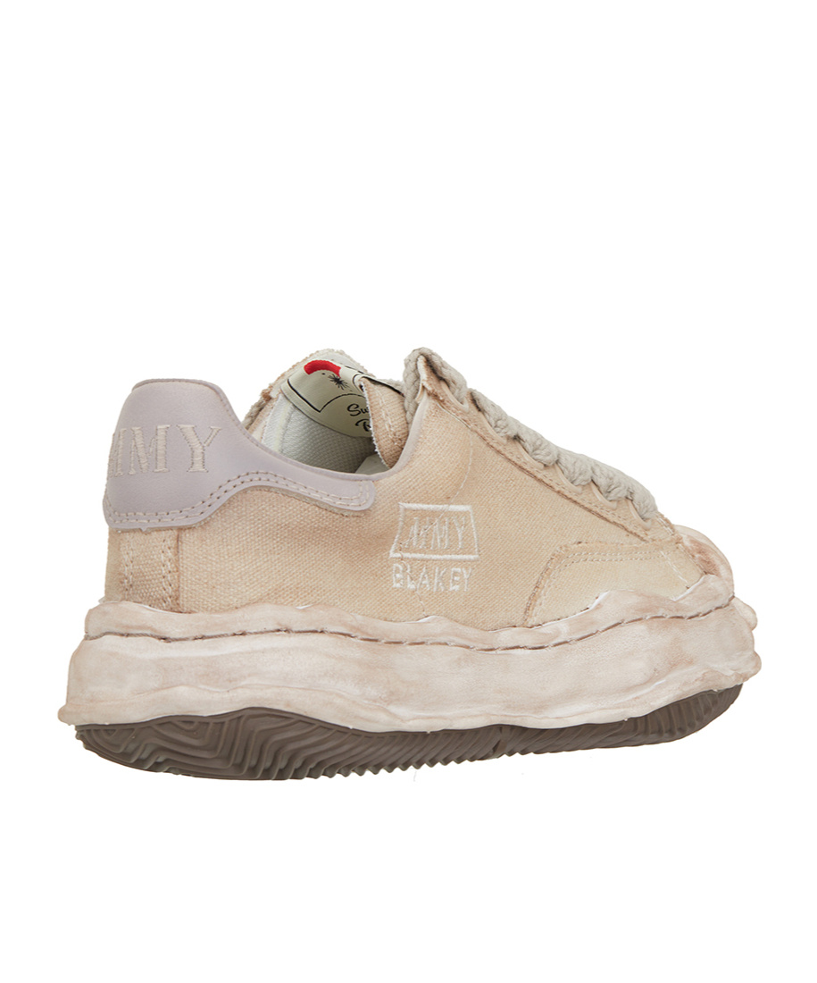 Miharayasuhiro Maison Mihara Yasuhiro Sneaker Blakey Low Canvas Dye In Nude