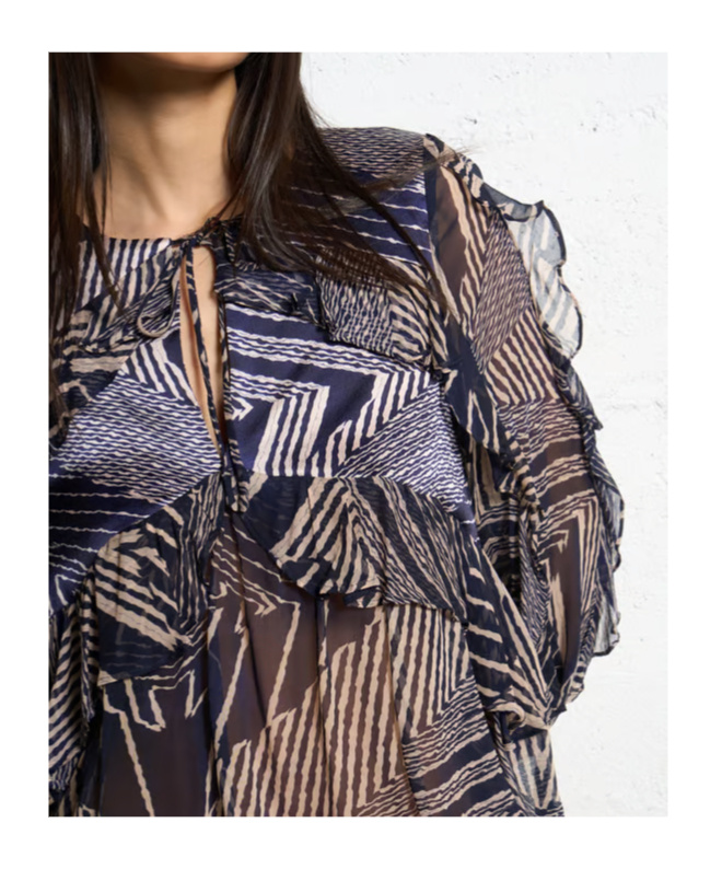 BASH RUFFLED TOP