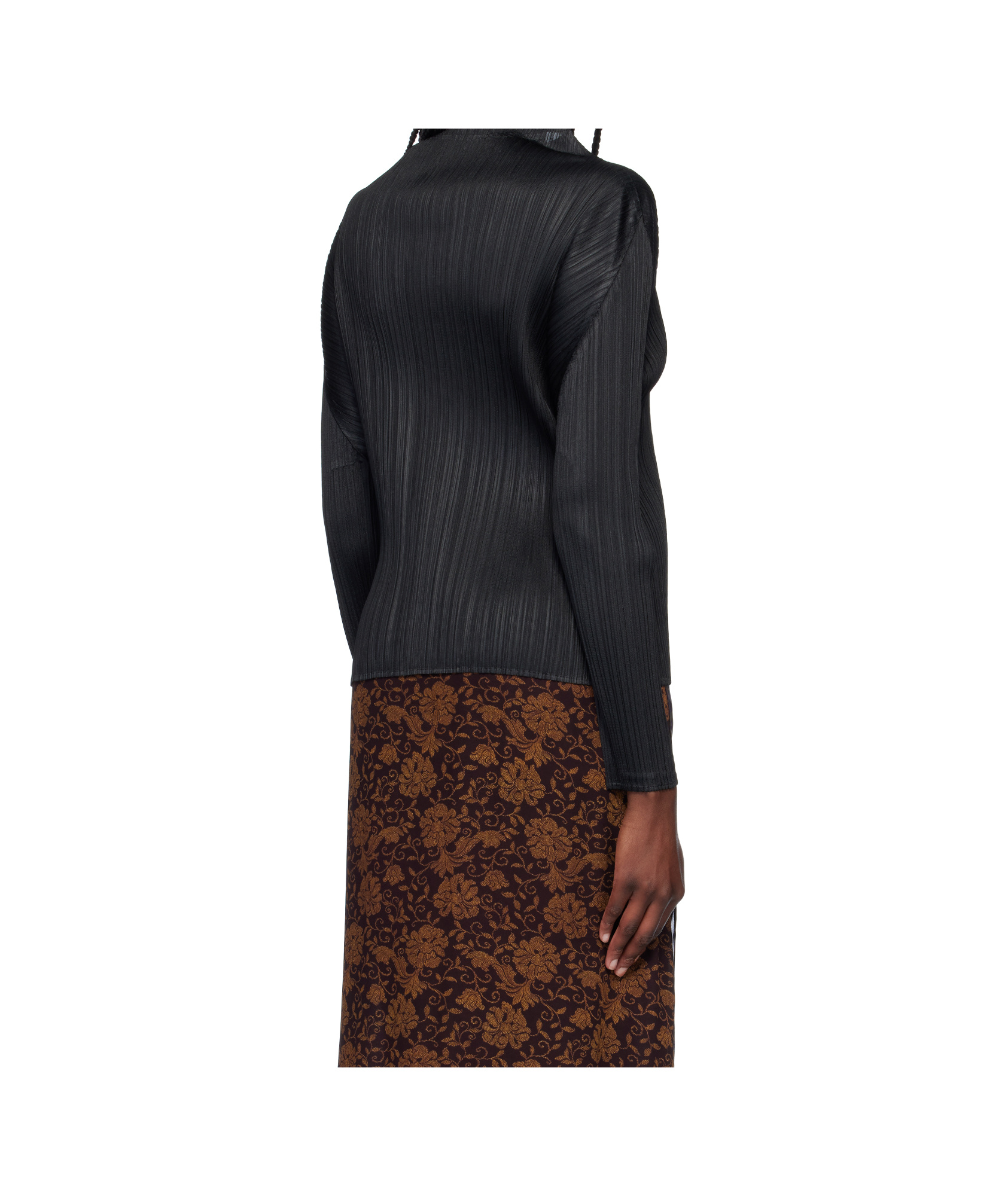 Shop Issey Miyake Monthly Colors: February Blouse In Black