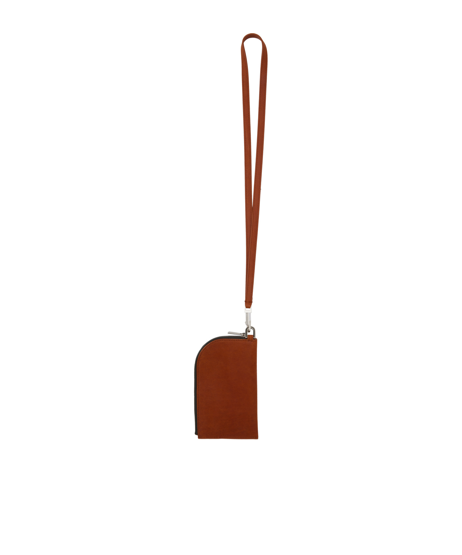 Rick Owens Neck-hanging Wallet In Brown