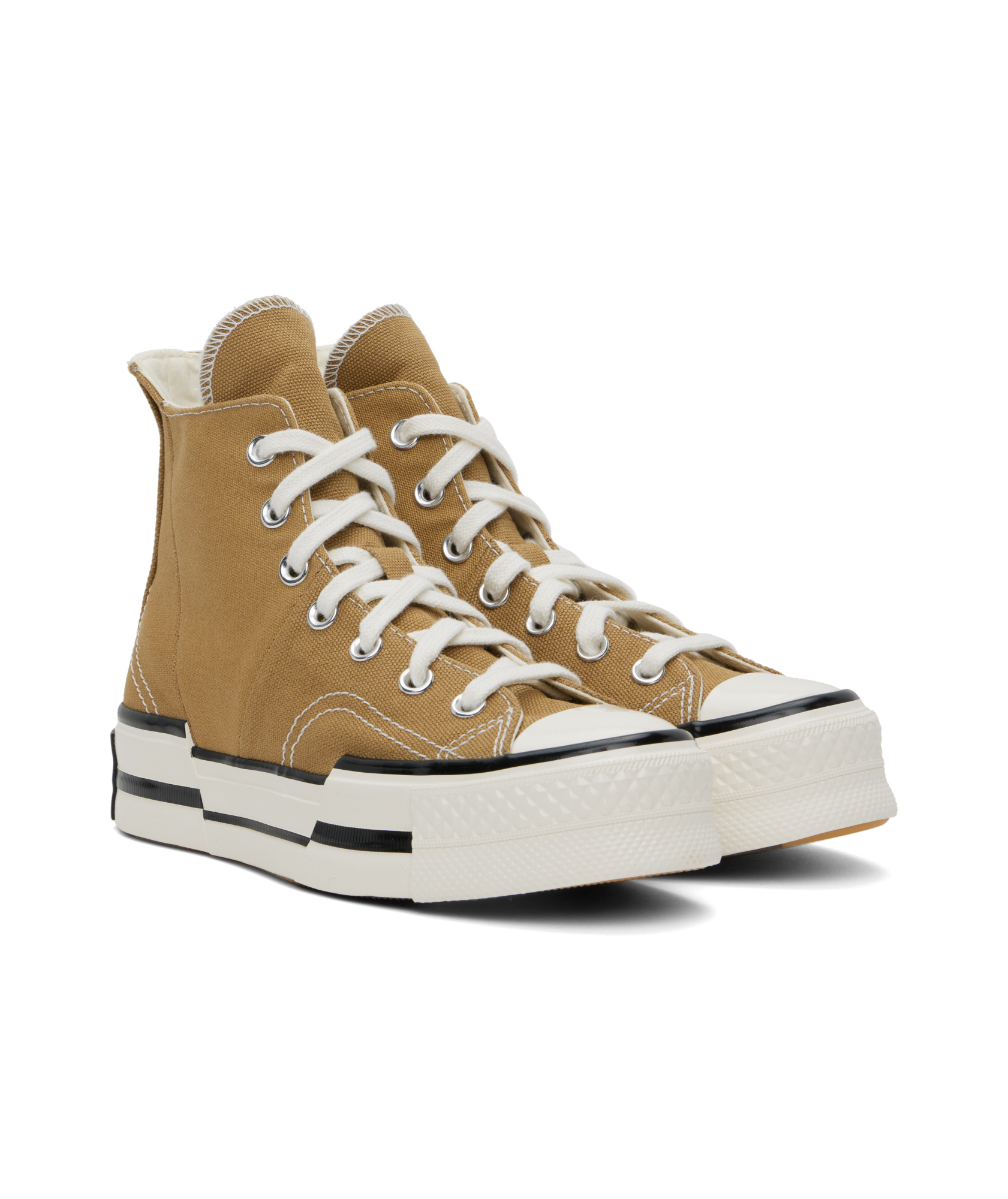 Converse Chuck 70 Plus High Top Sneakers In Brown
