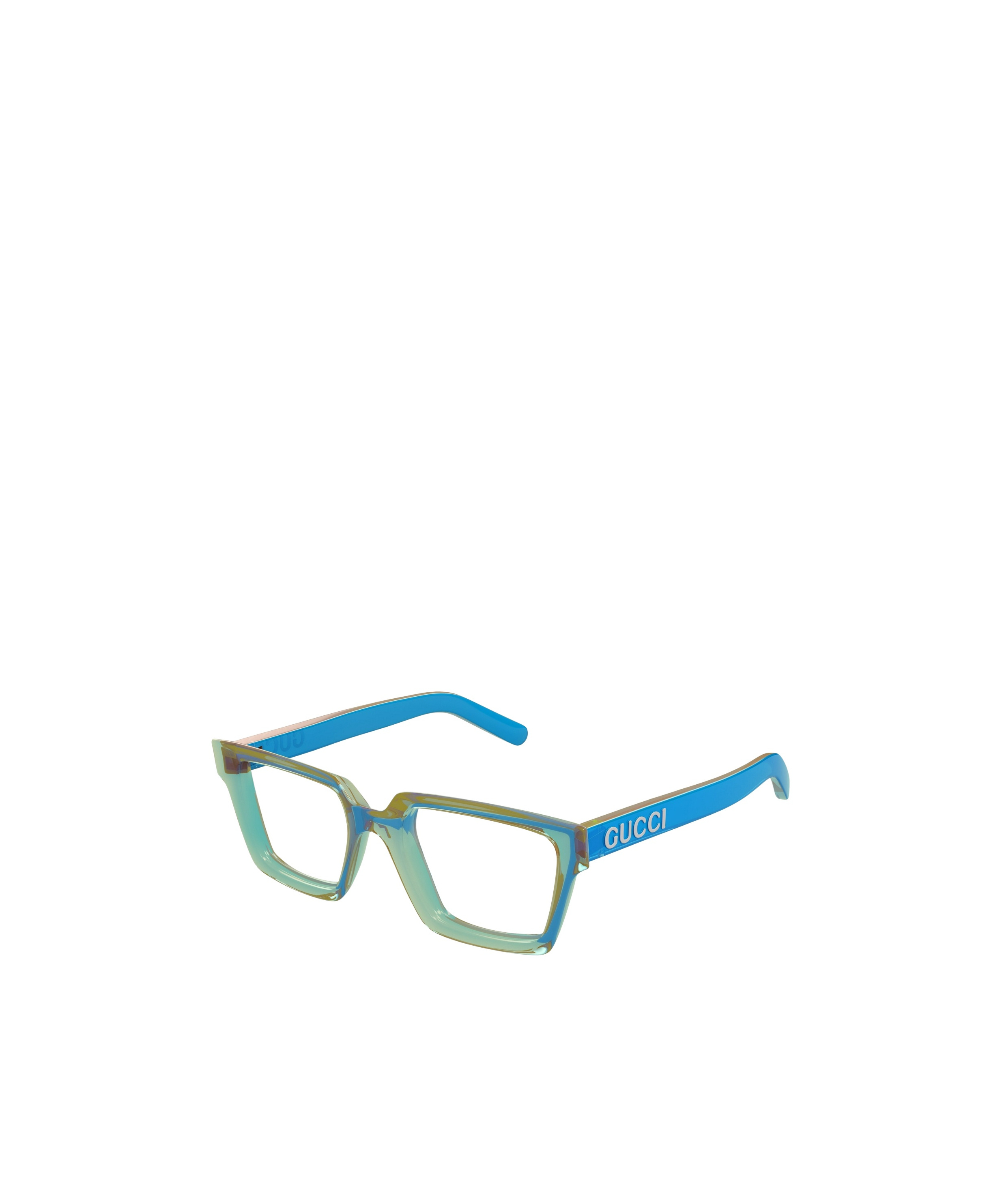 Gucci Full-frame Flat Mirror In Blue