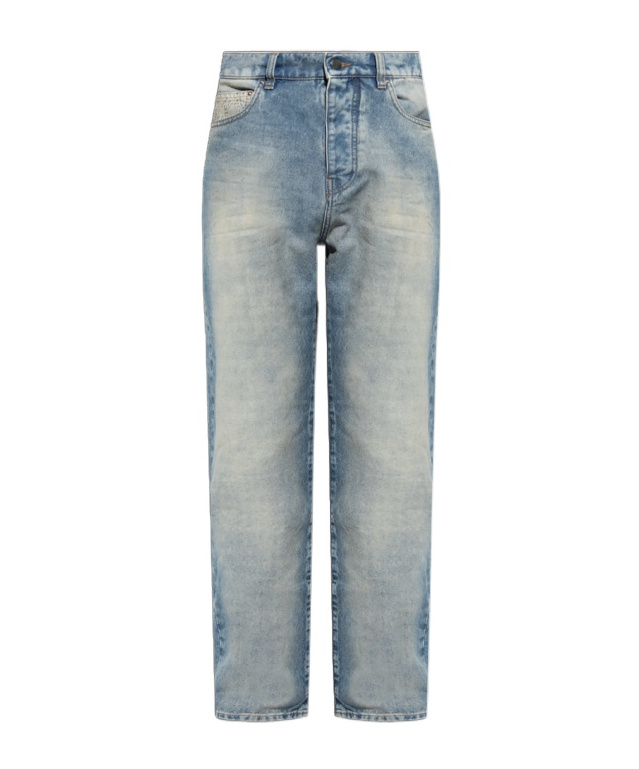Amiri Released Jeans In Gray