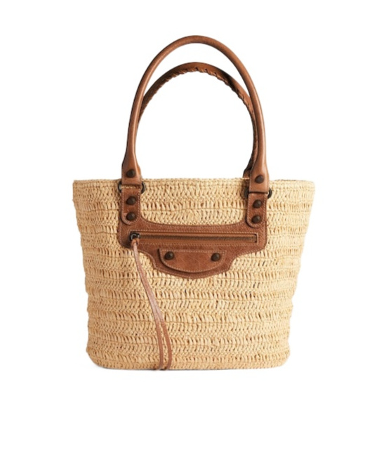 Balenciaga Small Le City Basket Tote Bag