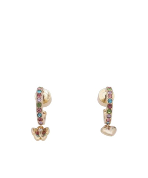 COACH C-SHAPED EARRINGS