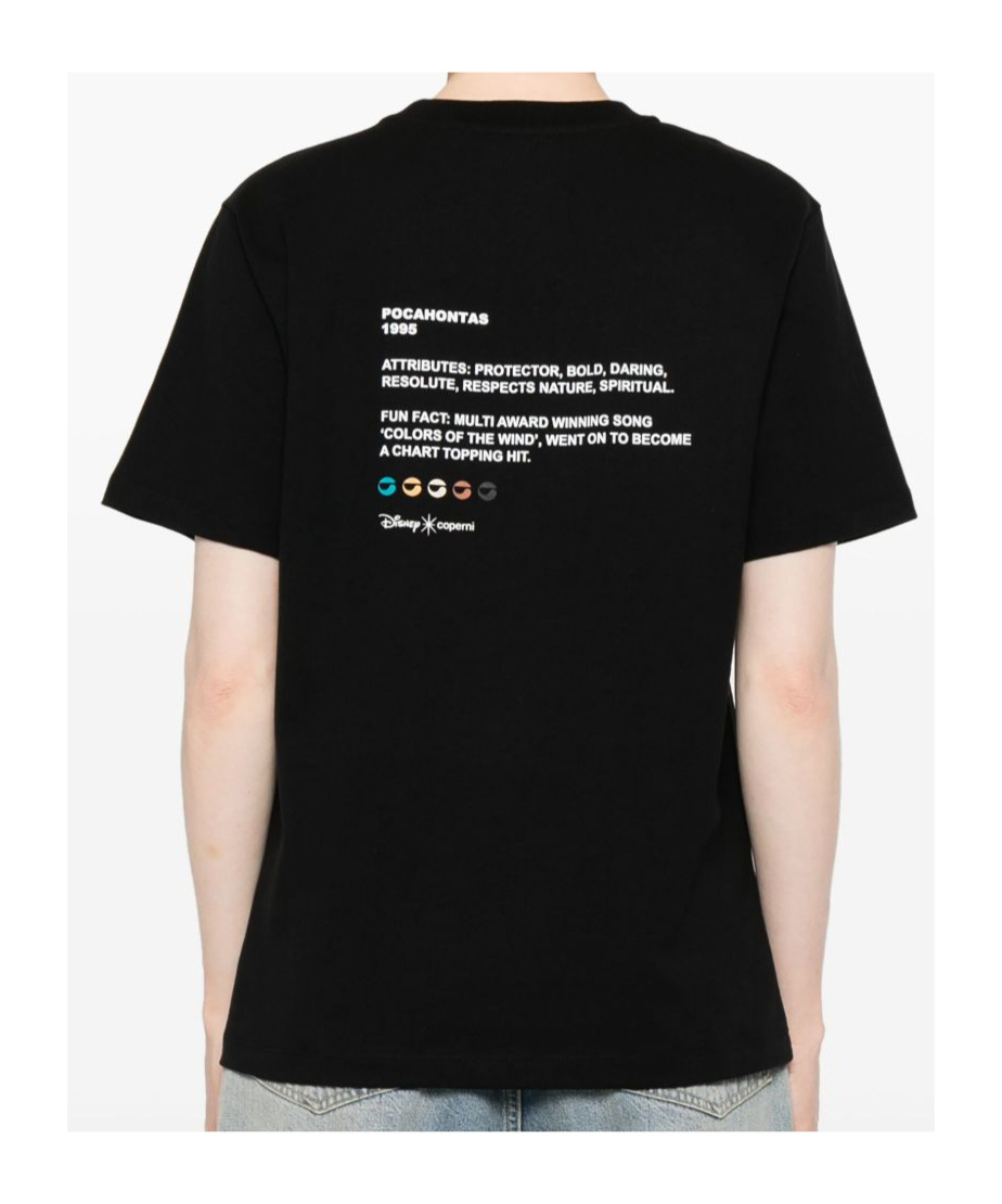 Coperni Crew Neck T-shirt In Black