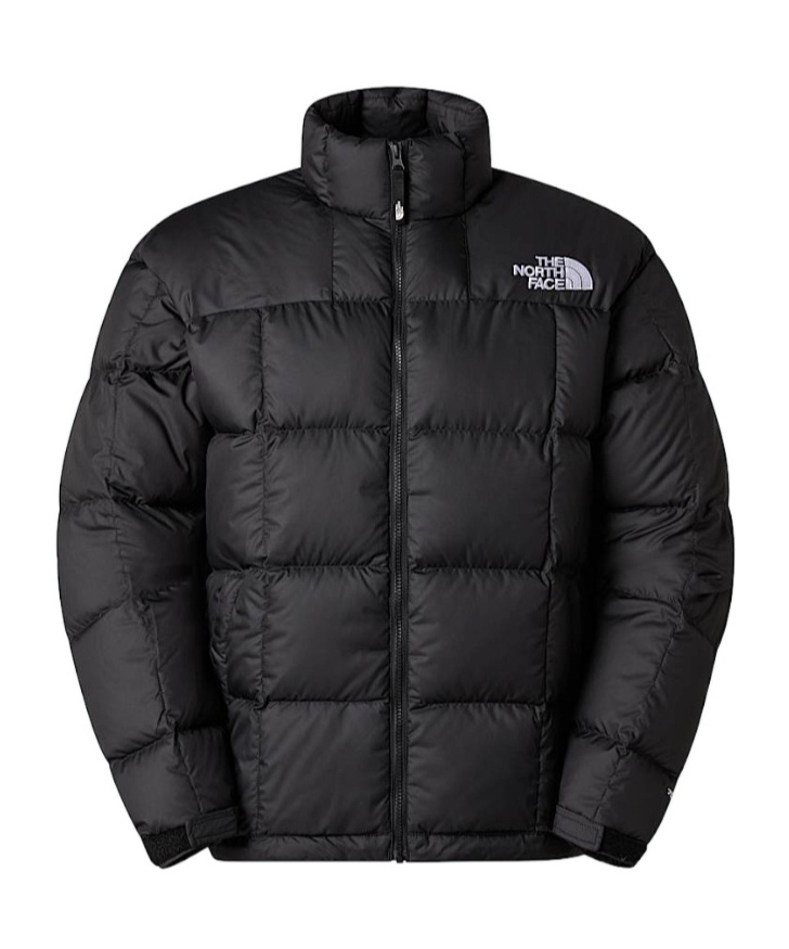 The North Face Mens Lhotse Down Jacket In Black
