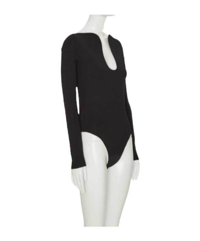 Valentino Tight Jumpsuit In Black