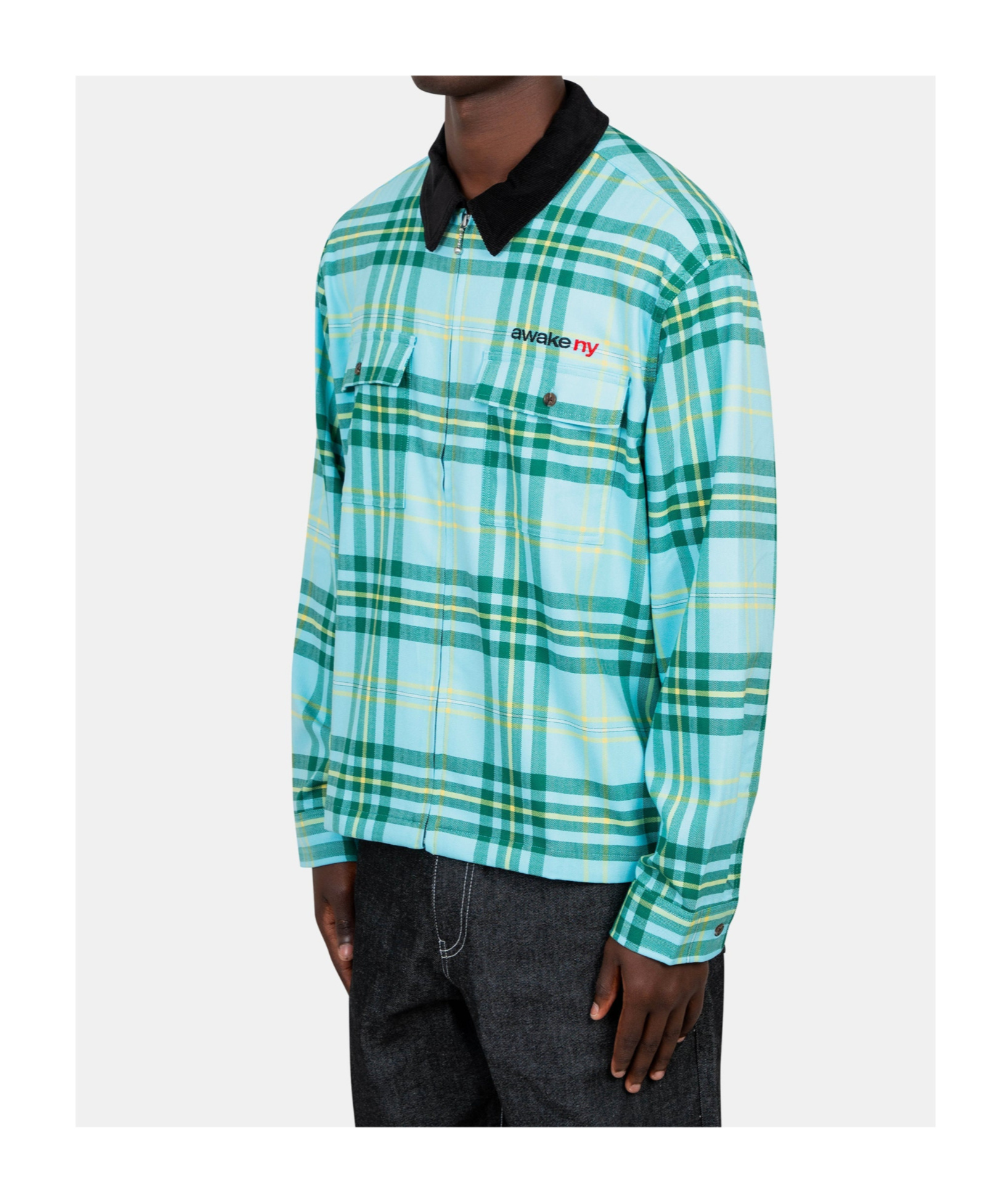 Awake Lapel Shirt In Multi