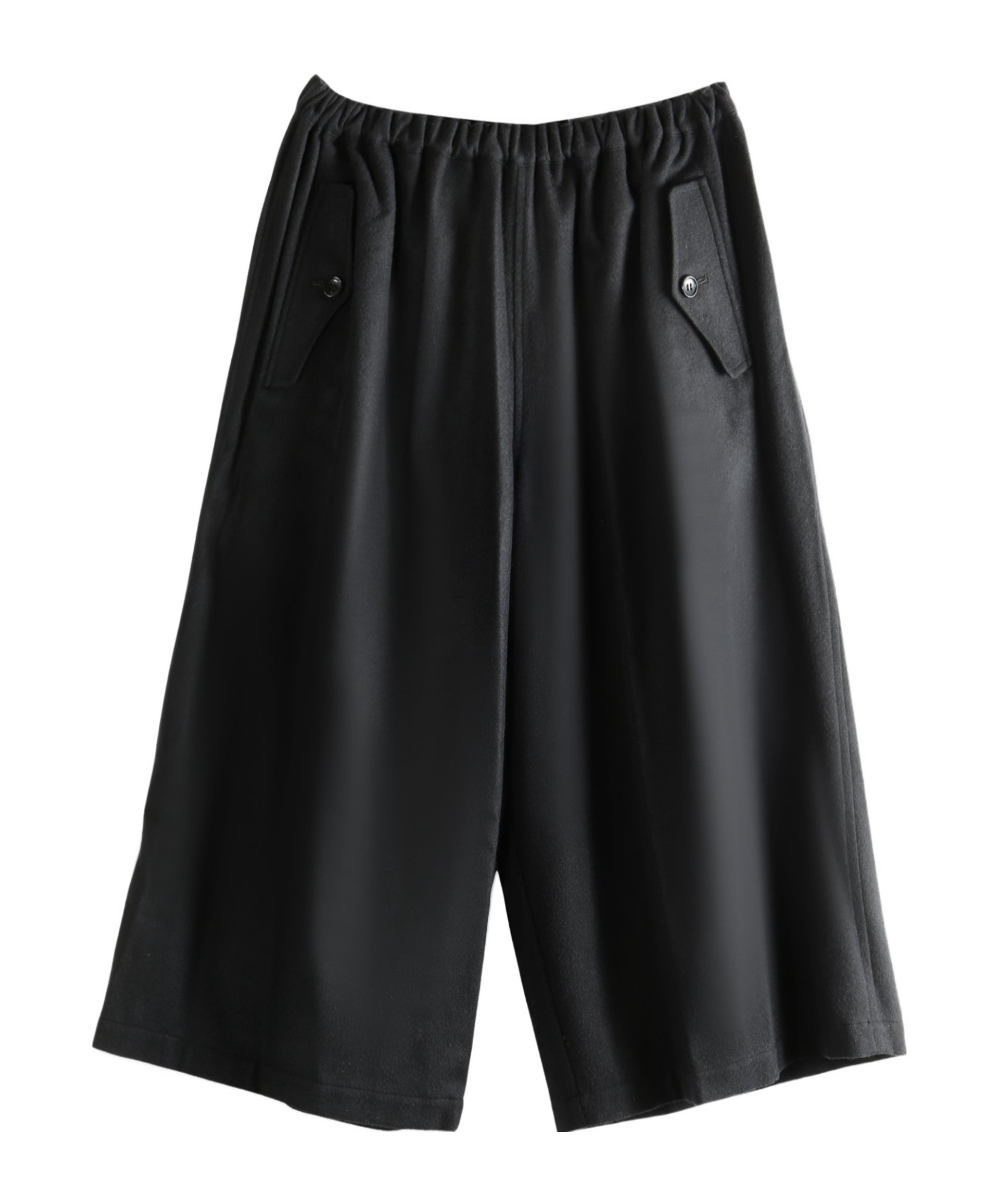 Comme Des Garçons Elastic Waist Casual Pants In Black