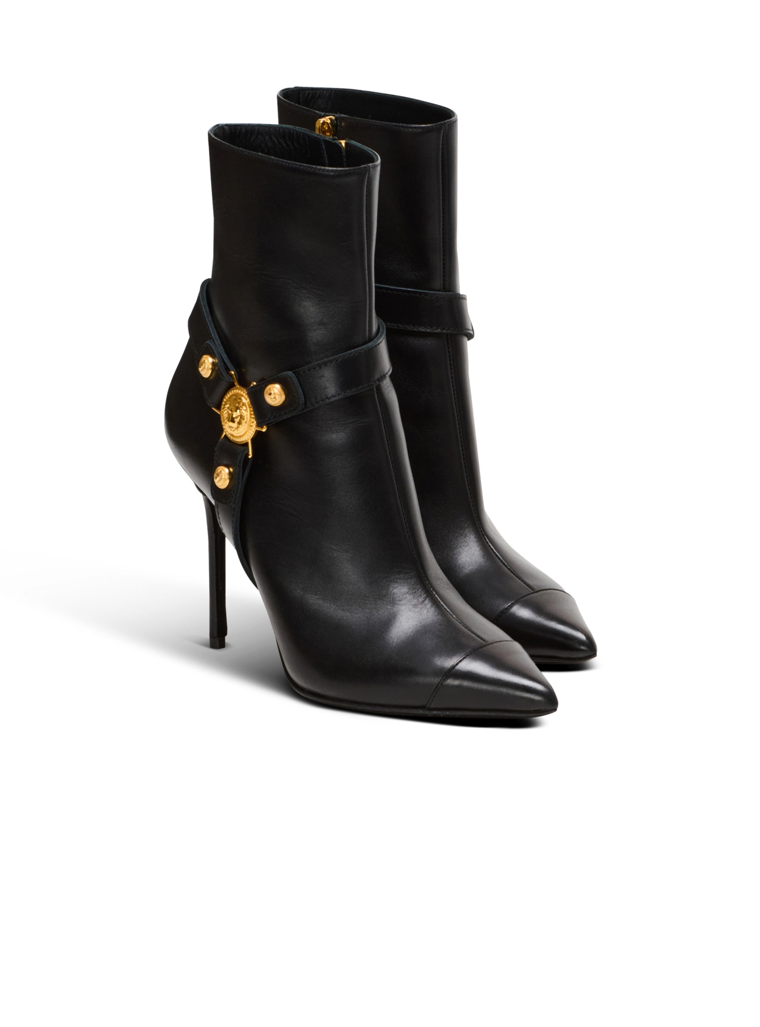 Balmain Boots In Black